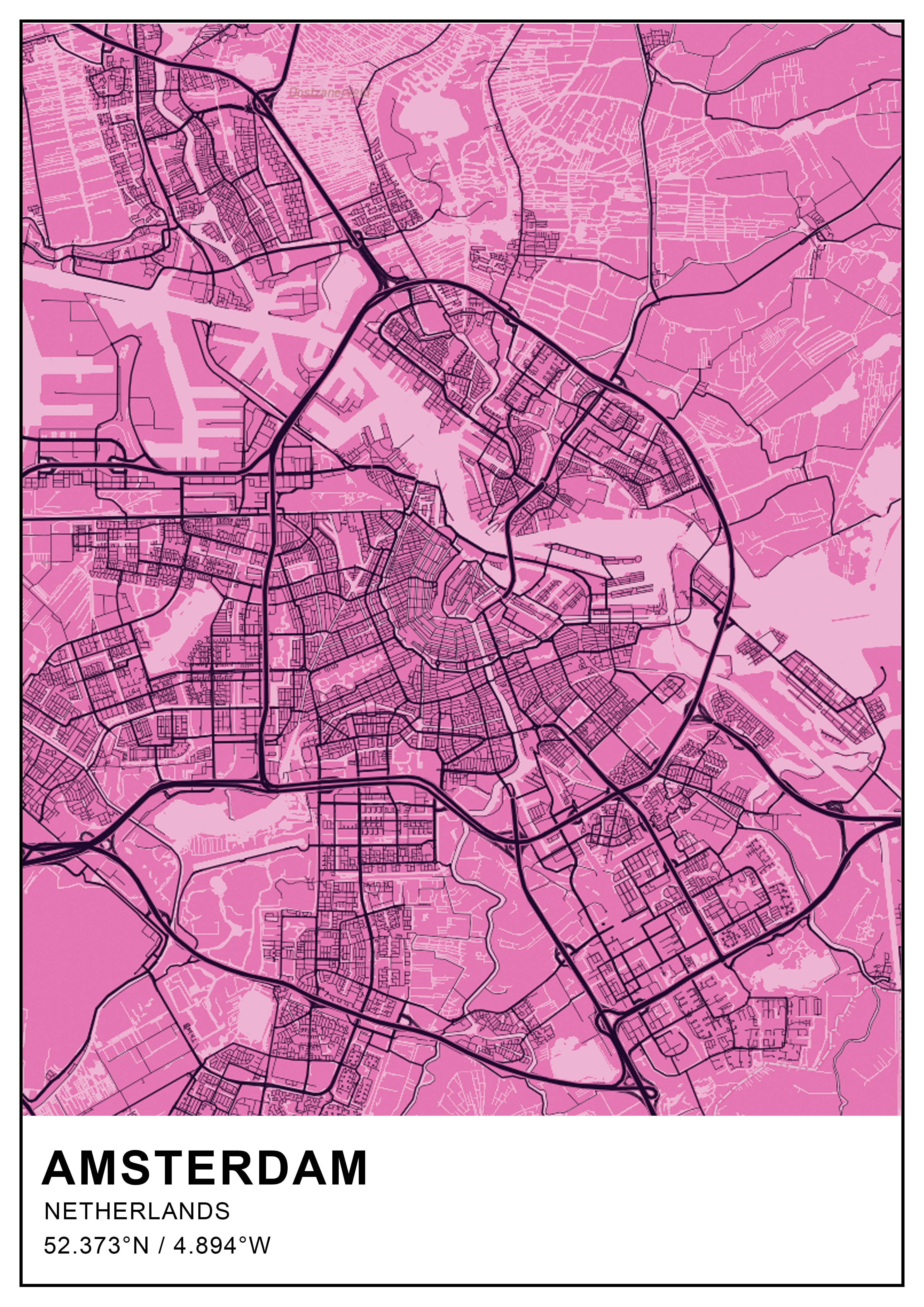 Amsterdam City Map
