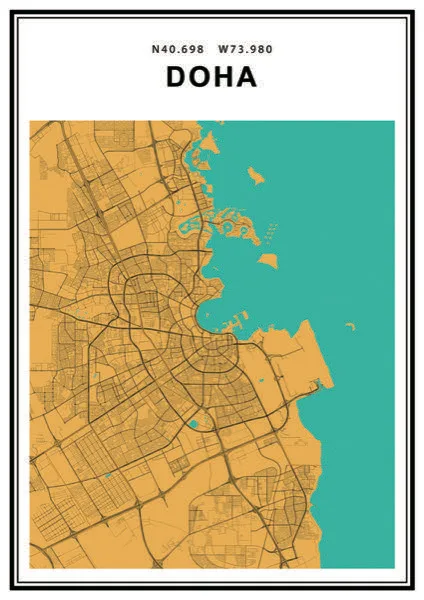 Doha City Map