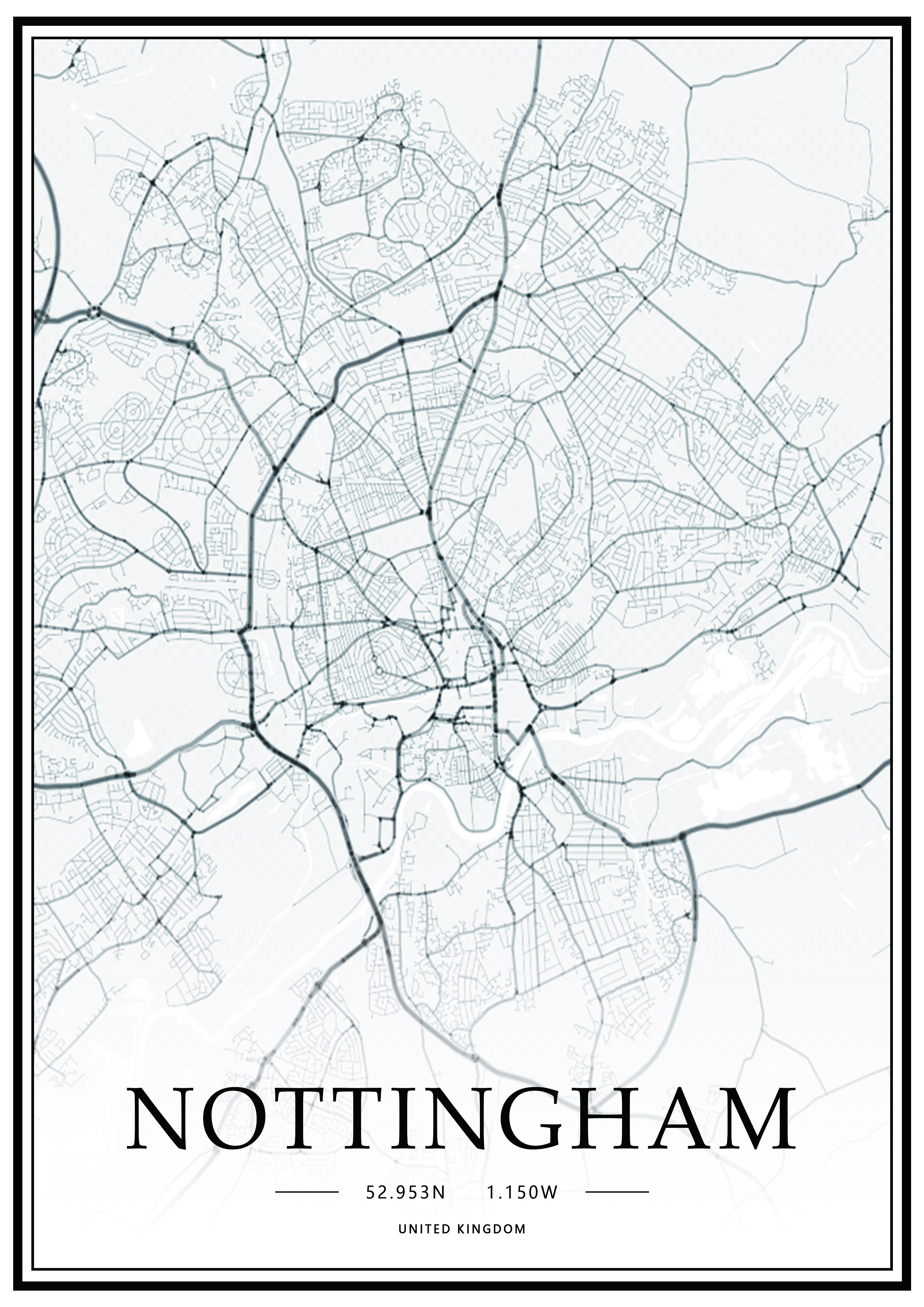 Nottingham Map