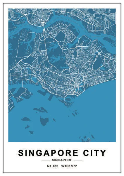 Singapore City Map