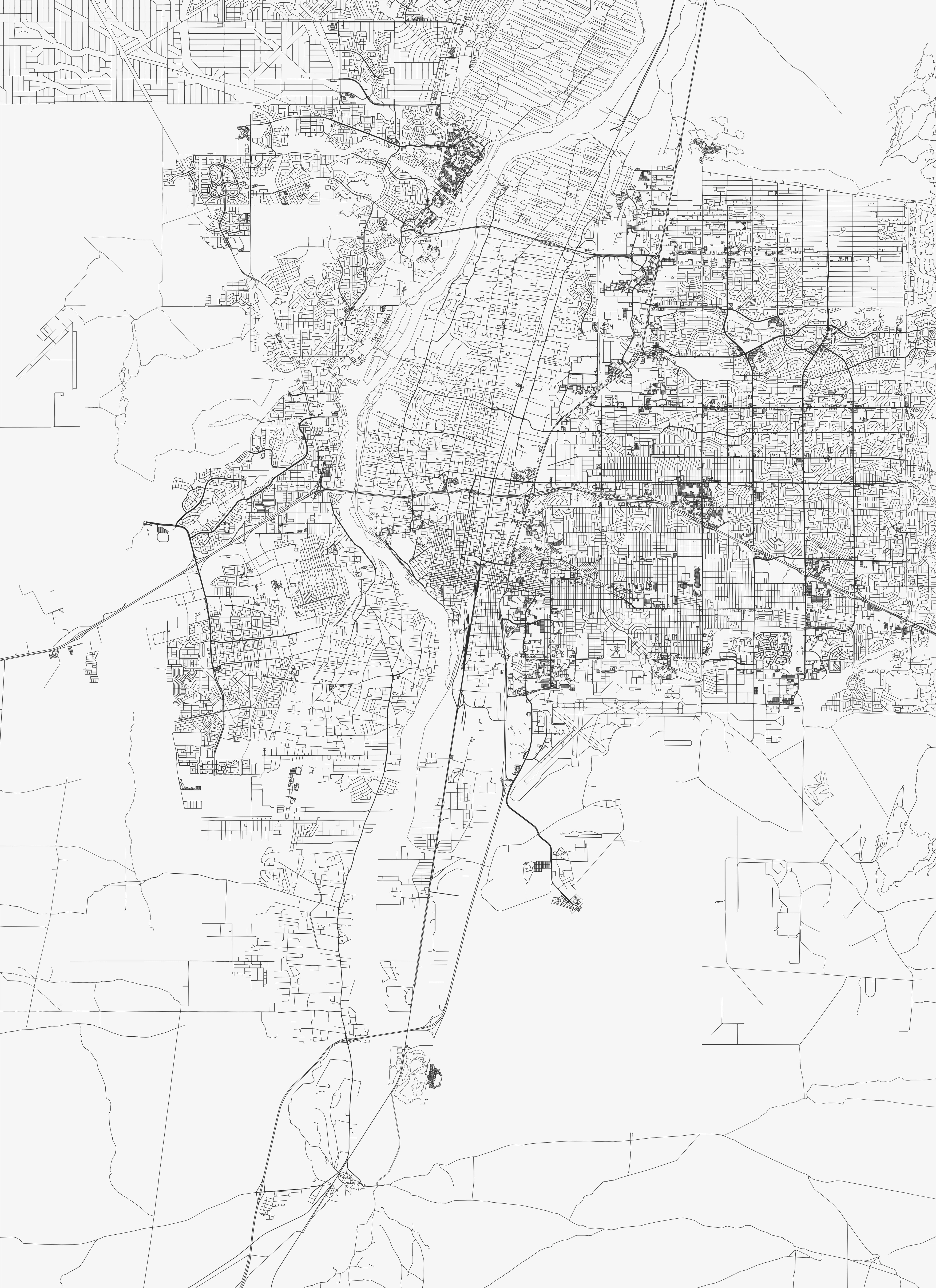 Albuquerque City Map