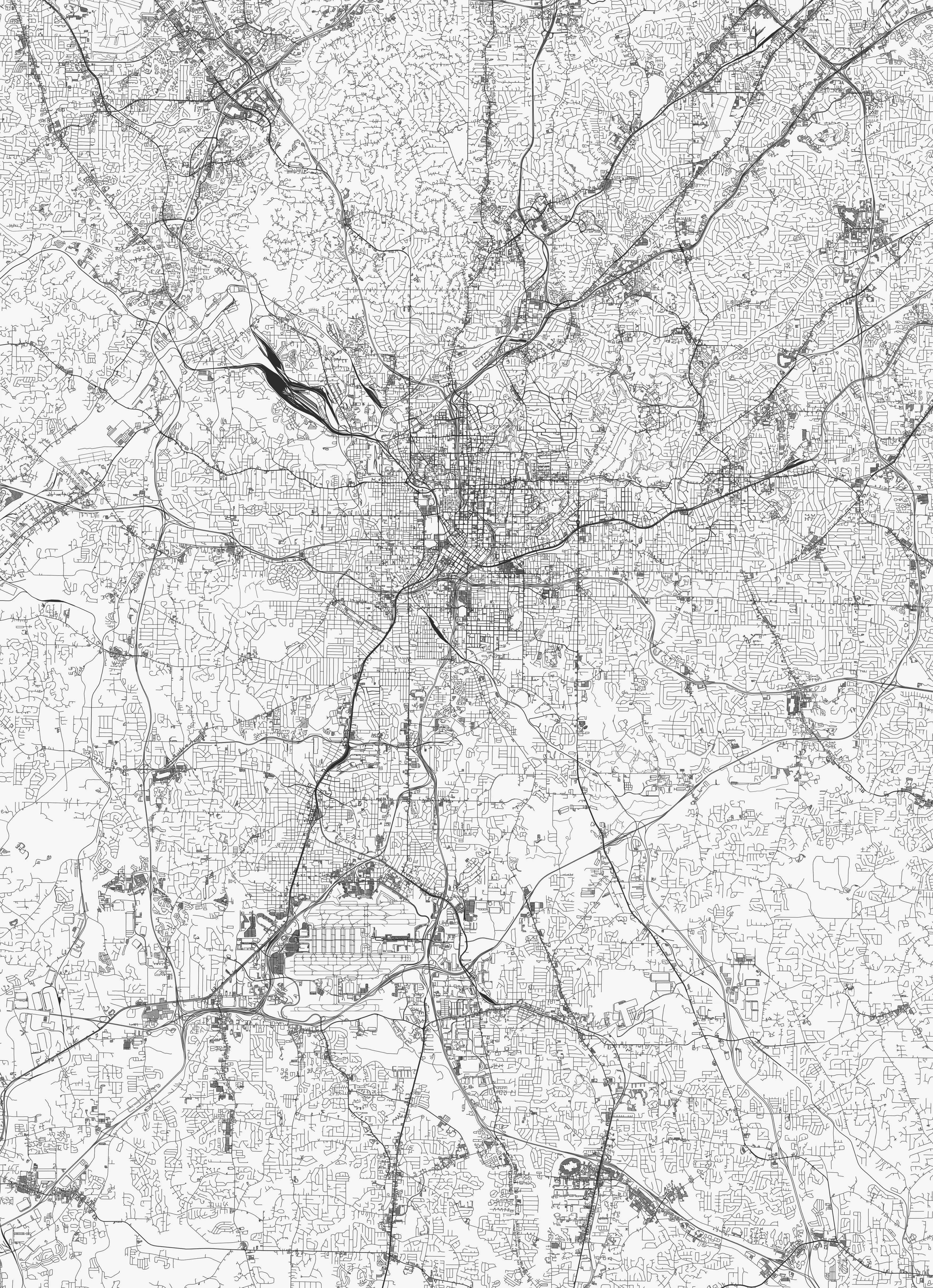 Atlanta City Map