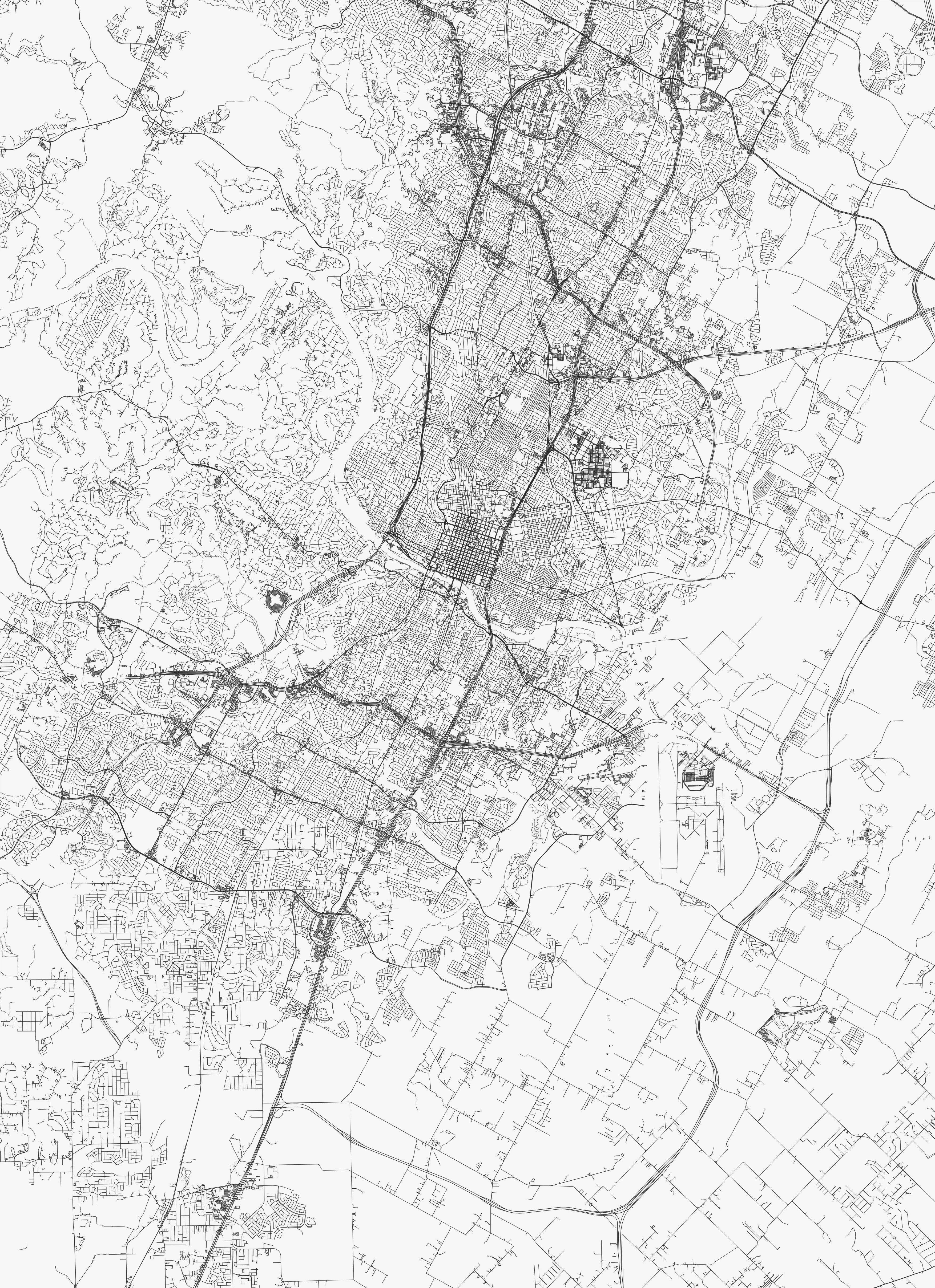 Austin City Map