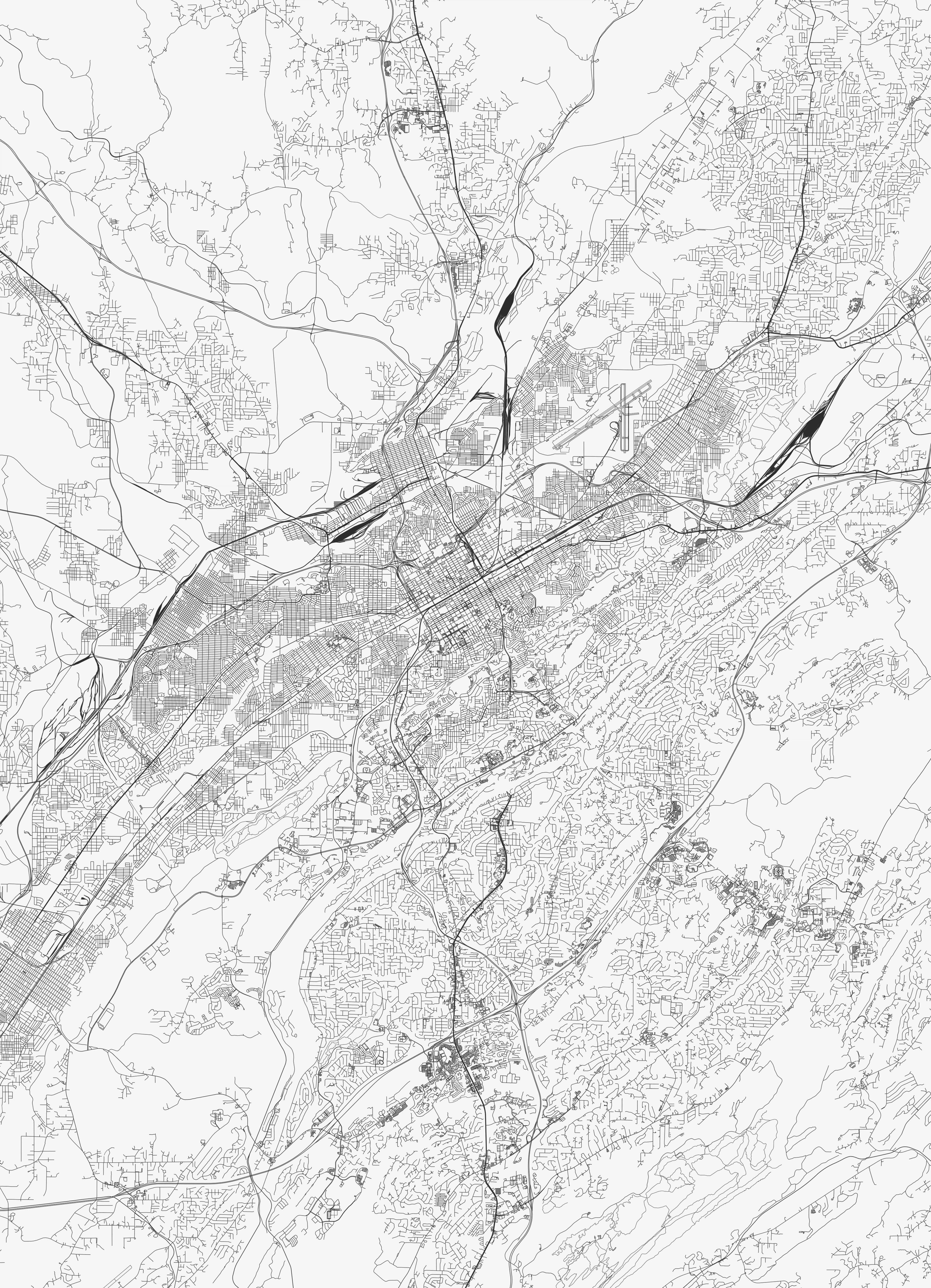 Birmingham City Map