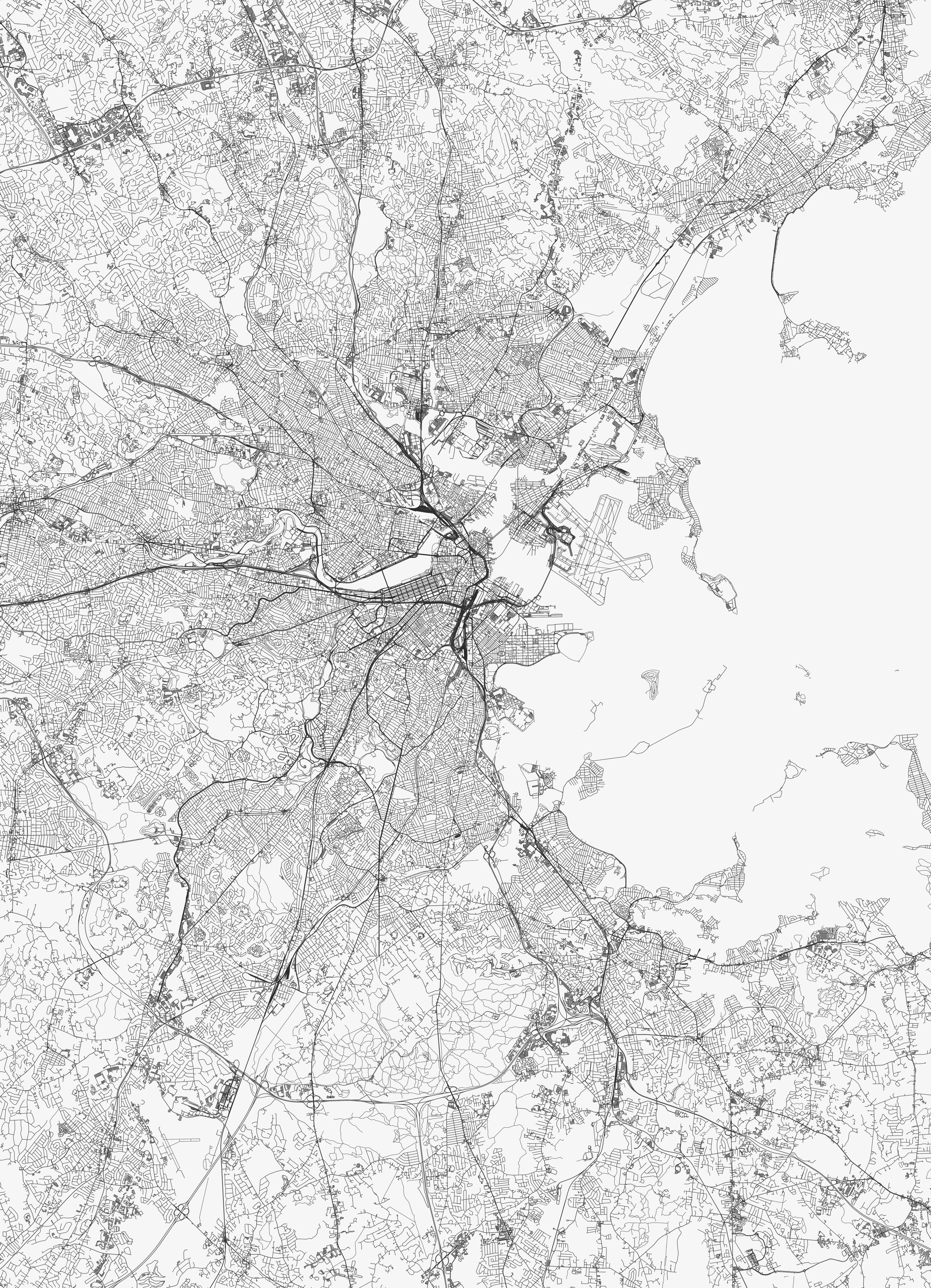 Boston City Map