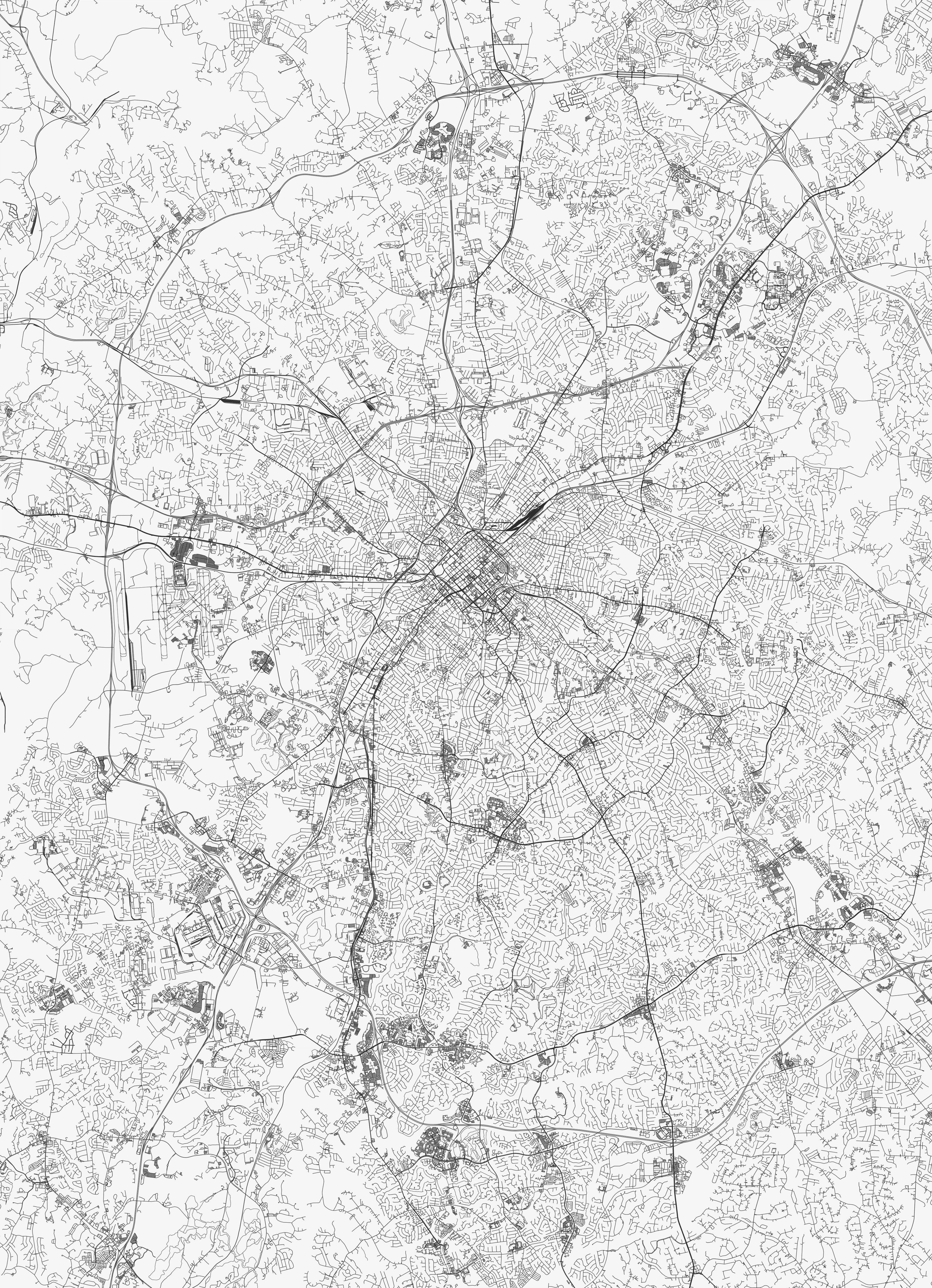 Charlotte City Map