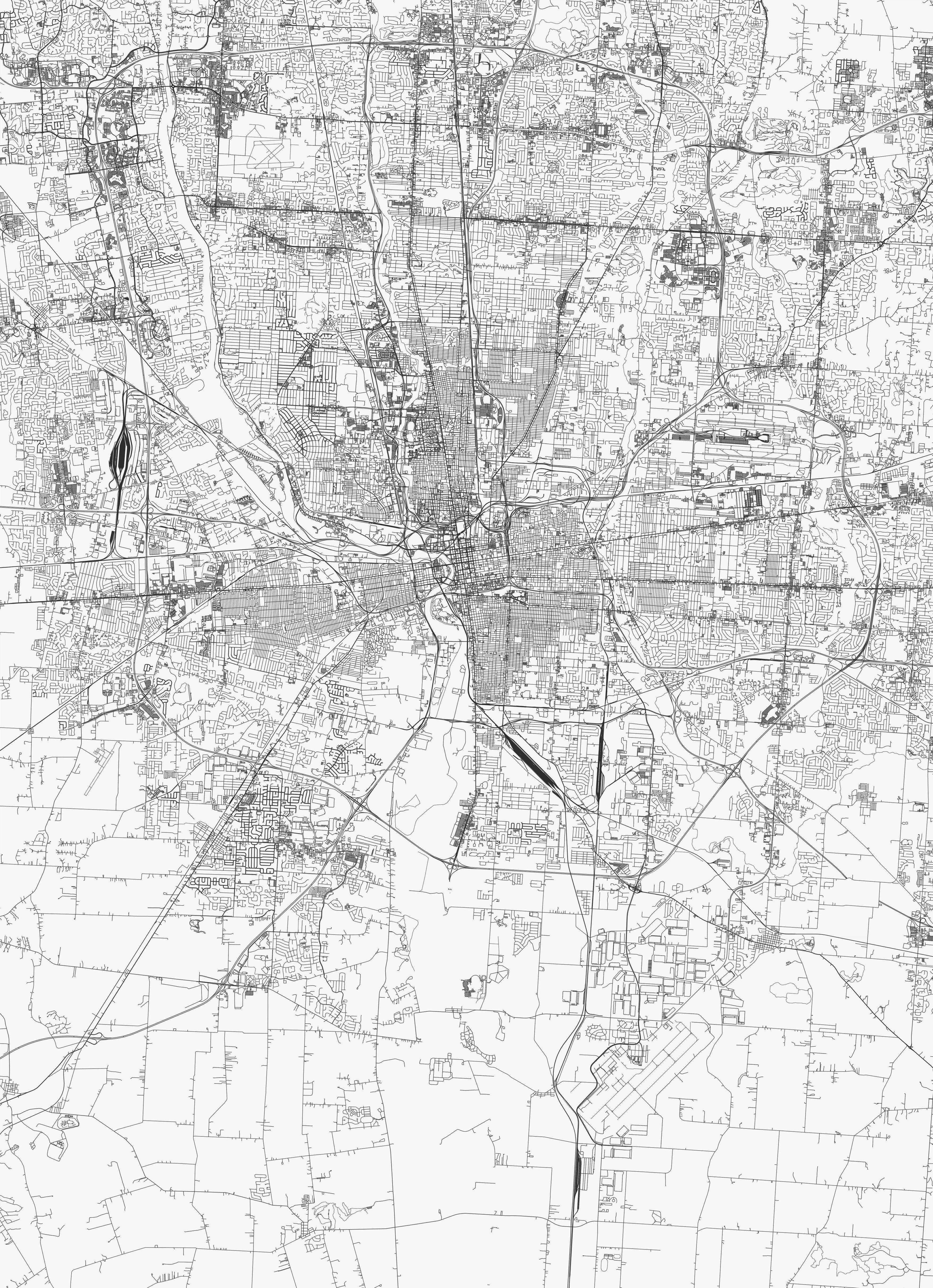 Columbus City Map