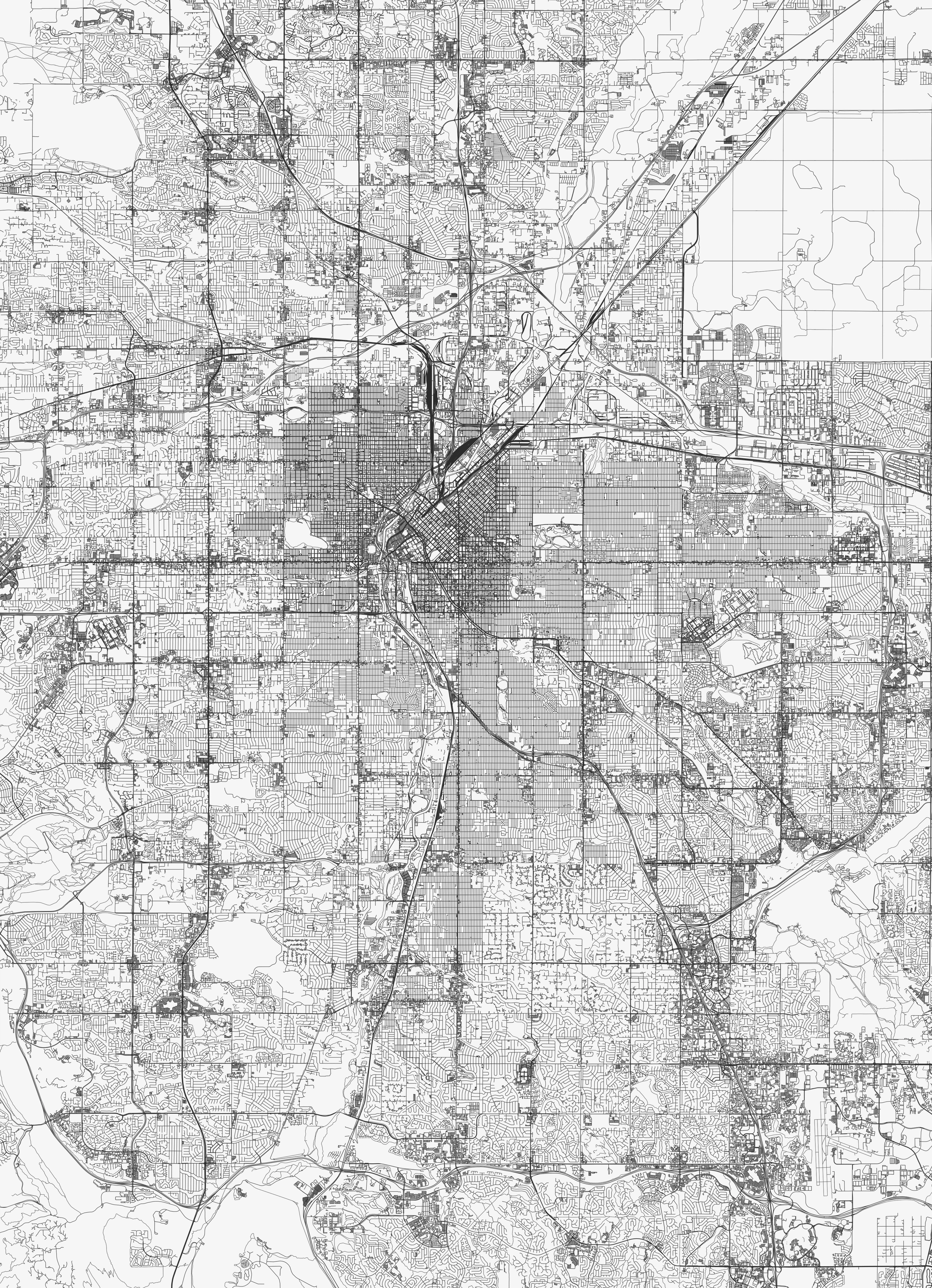 Denver City Map
