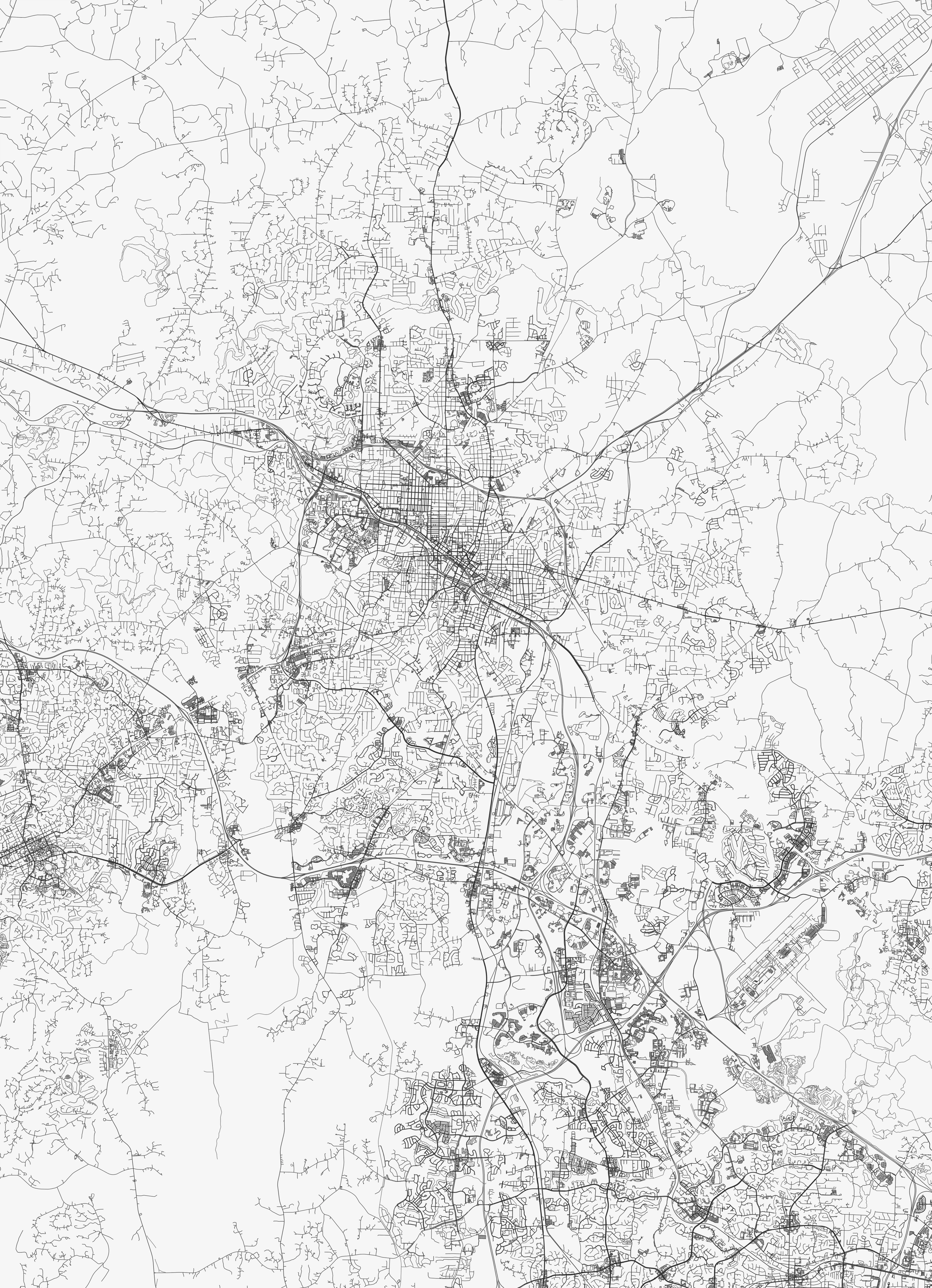 Durham City Map