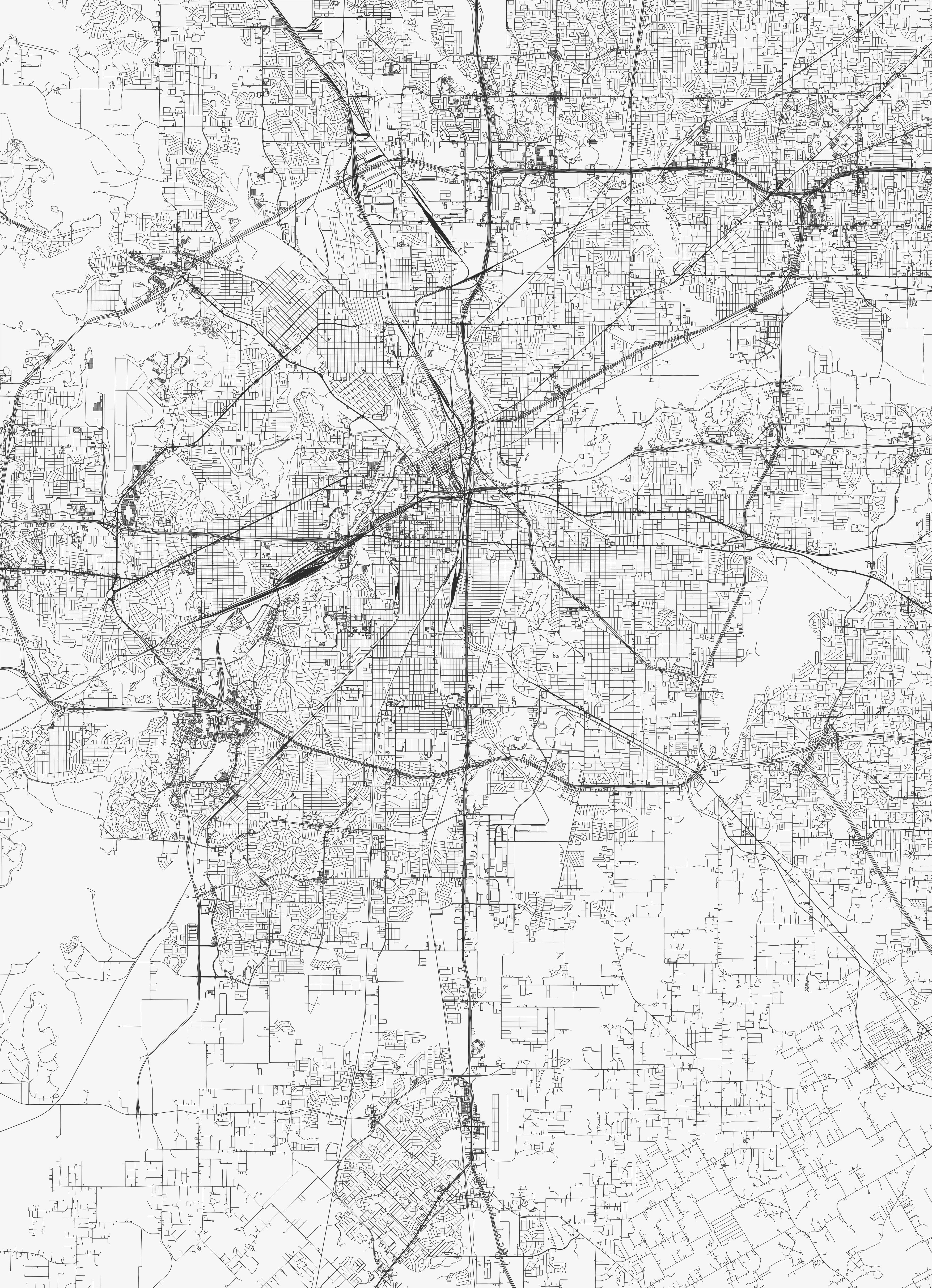 FortWorth City Map