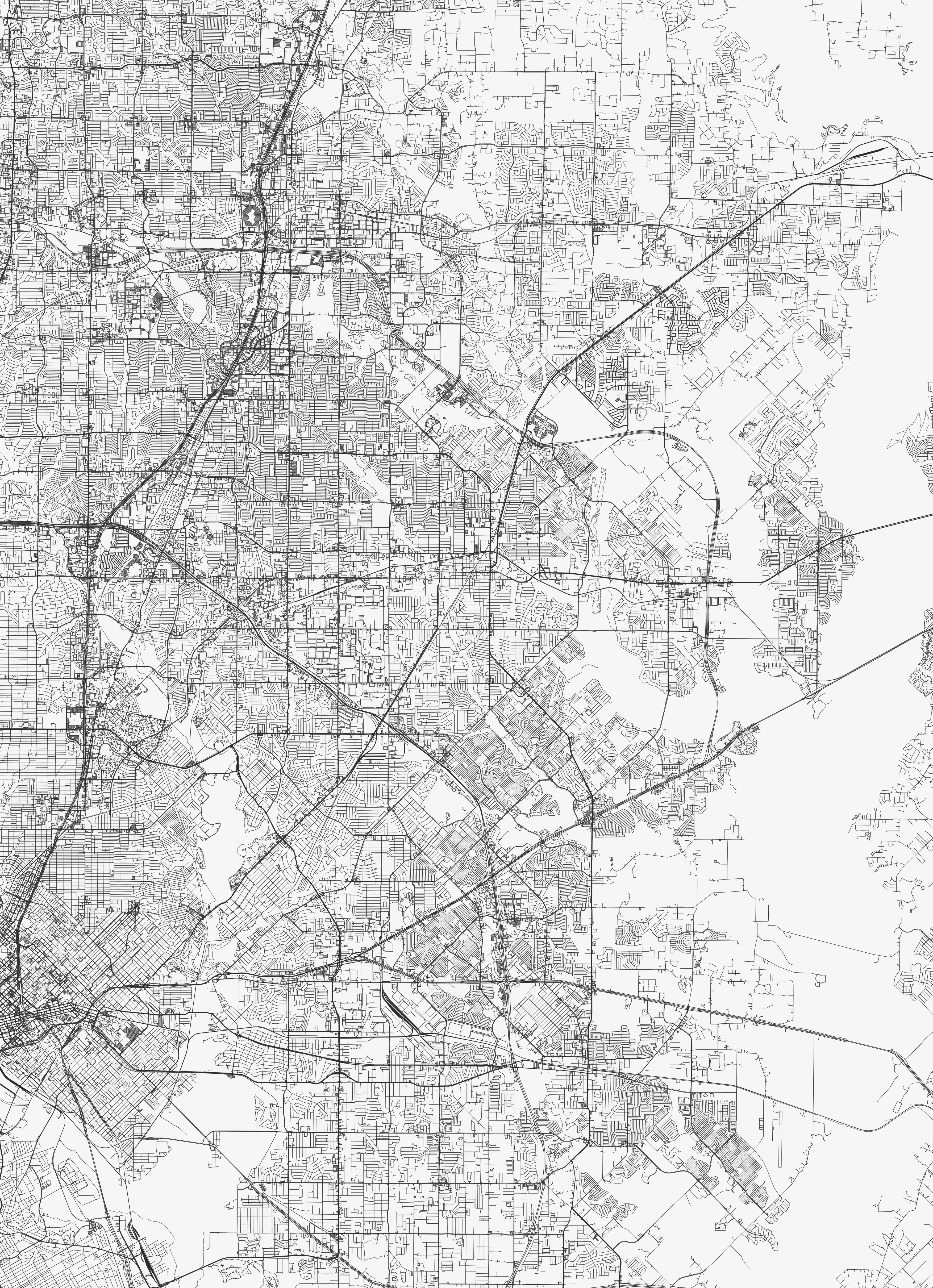 Garland City Map