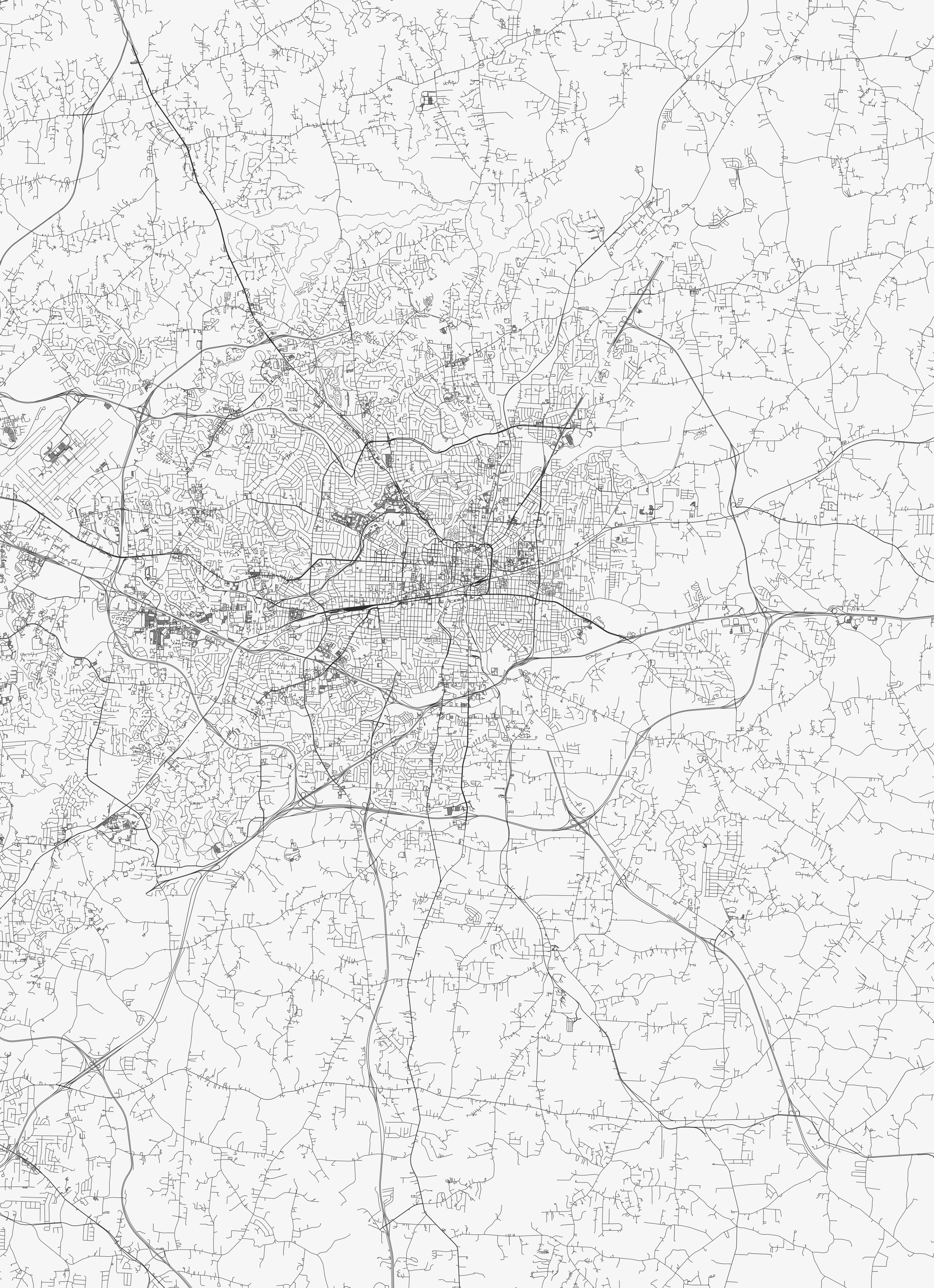 Greensboro City Map