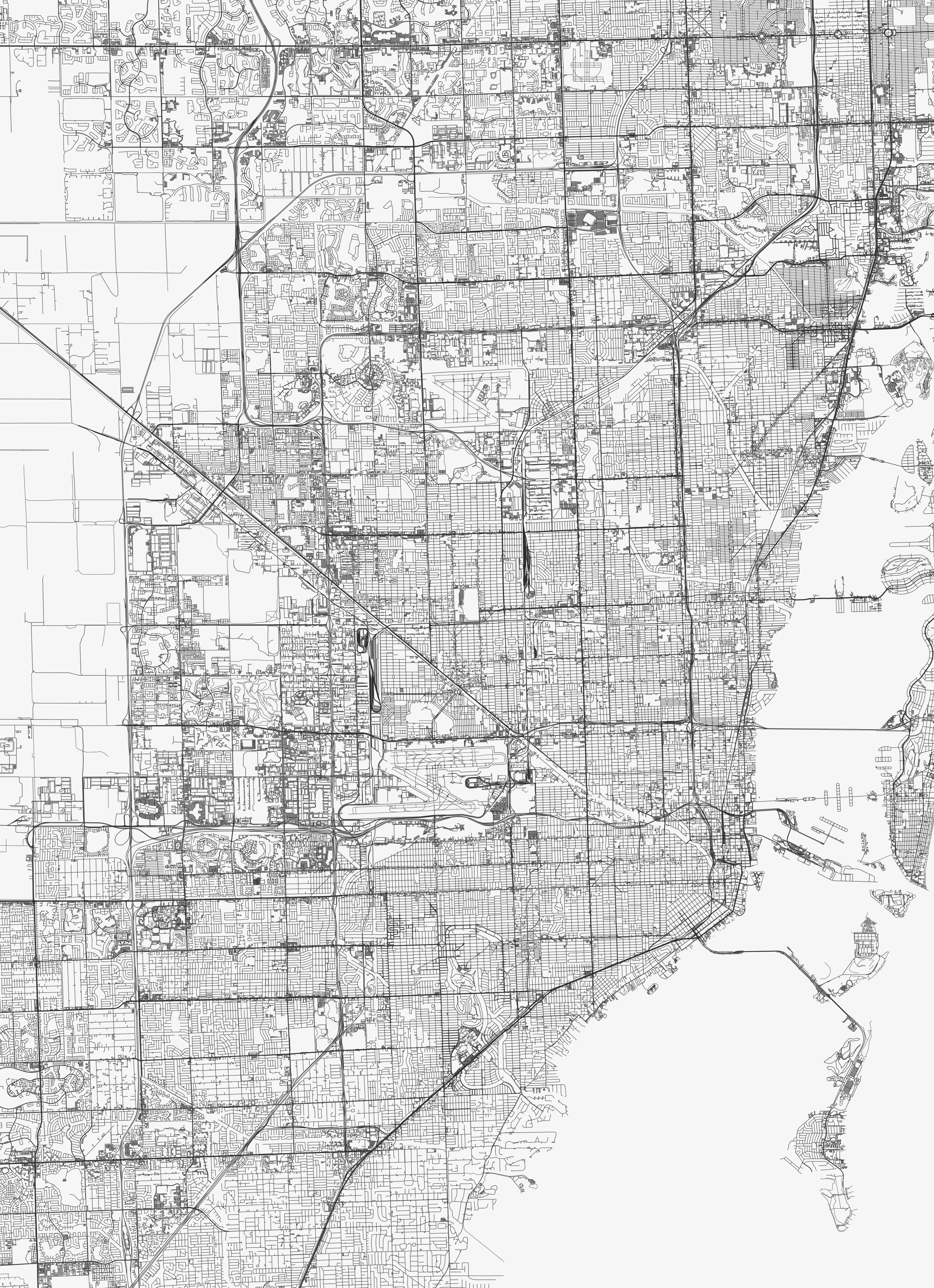 Hialeah City Map
