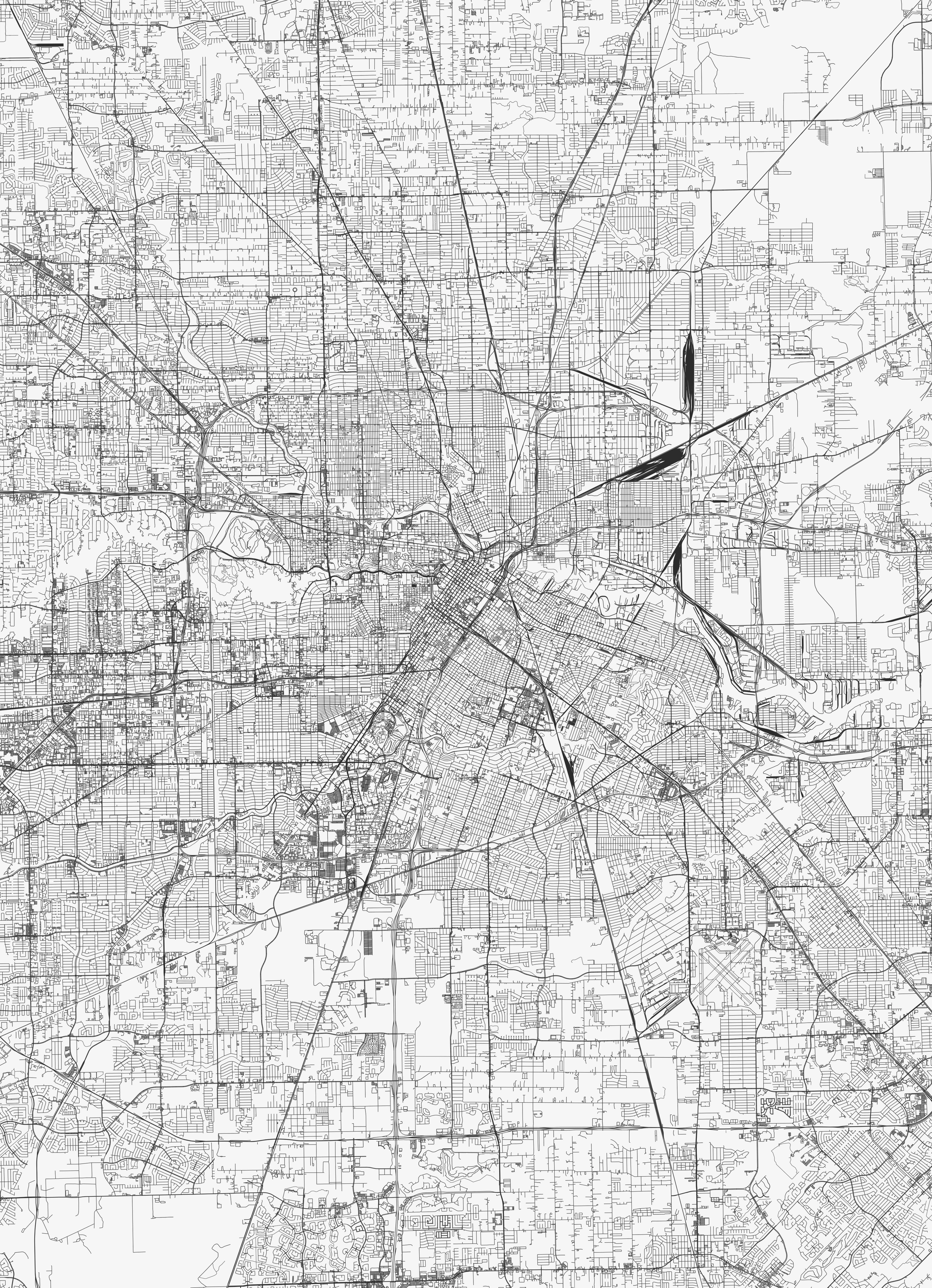Houston City Map