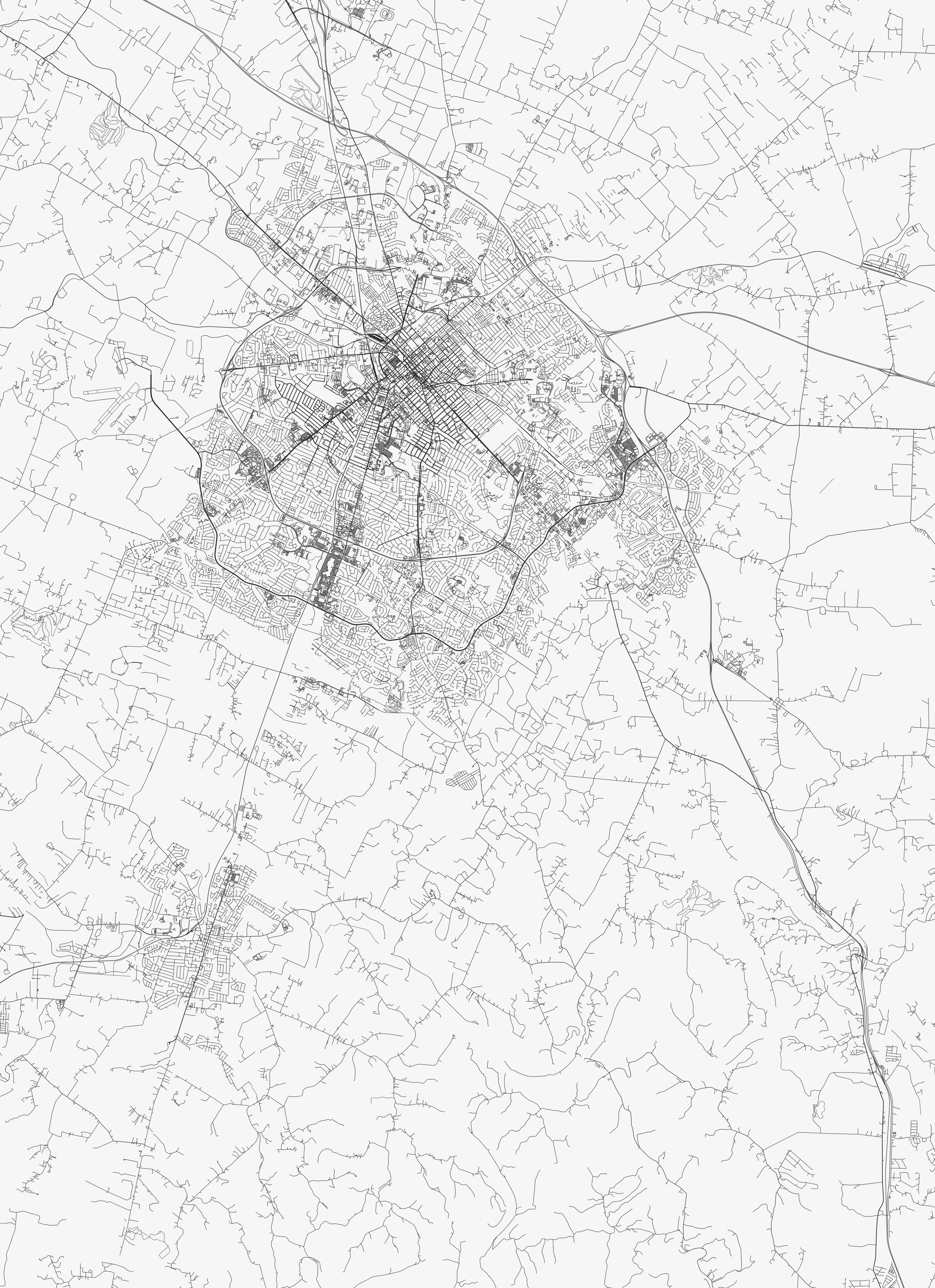 Lexington City Map