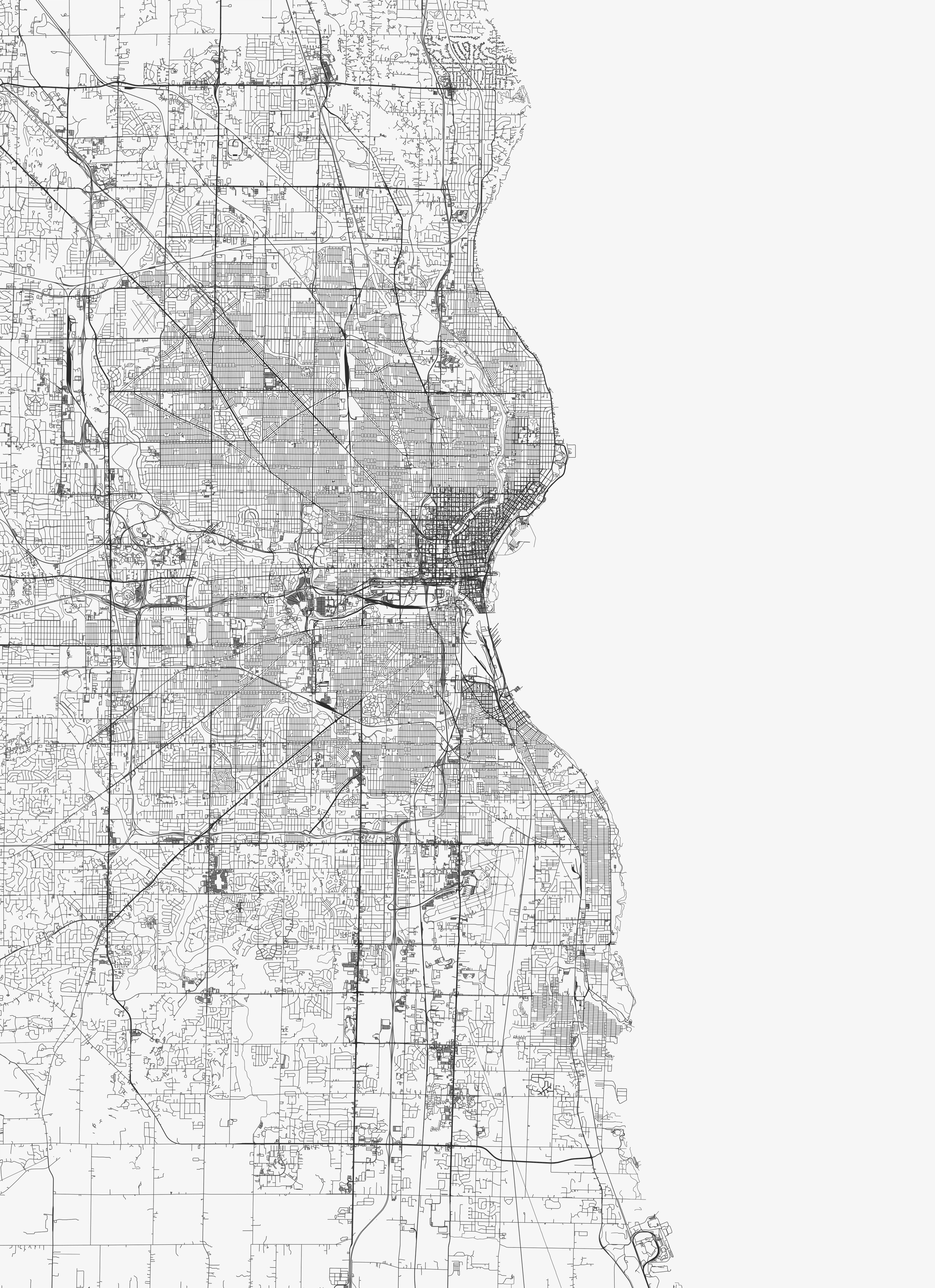Milwaukee City Map