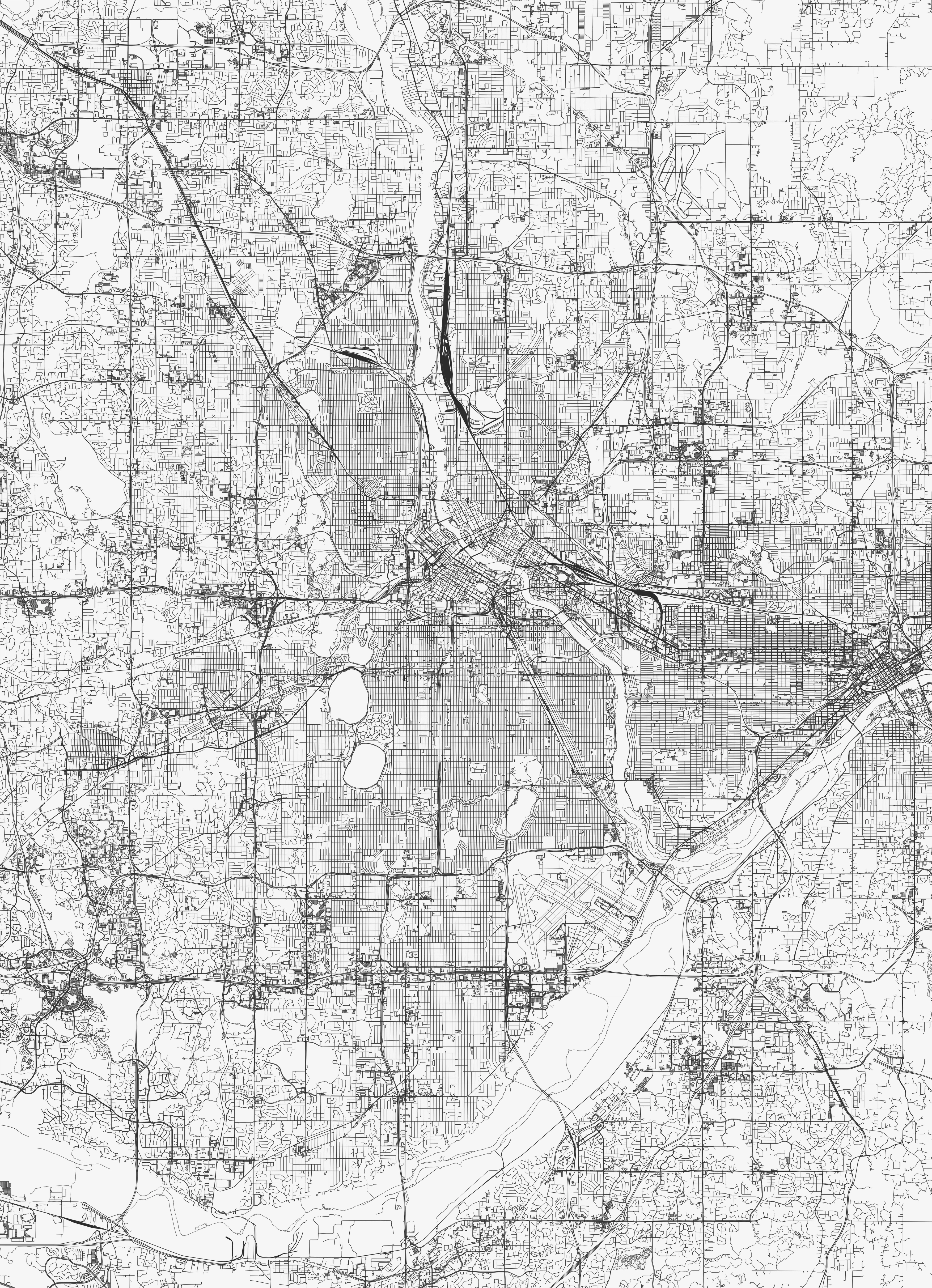 Minneapolis City Map