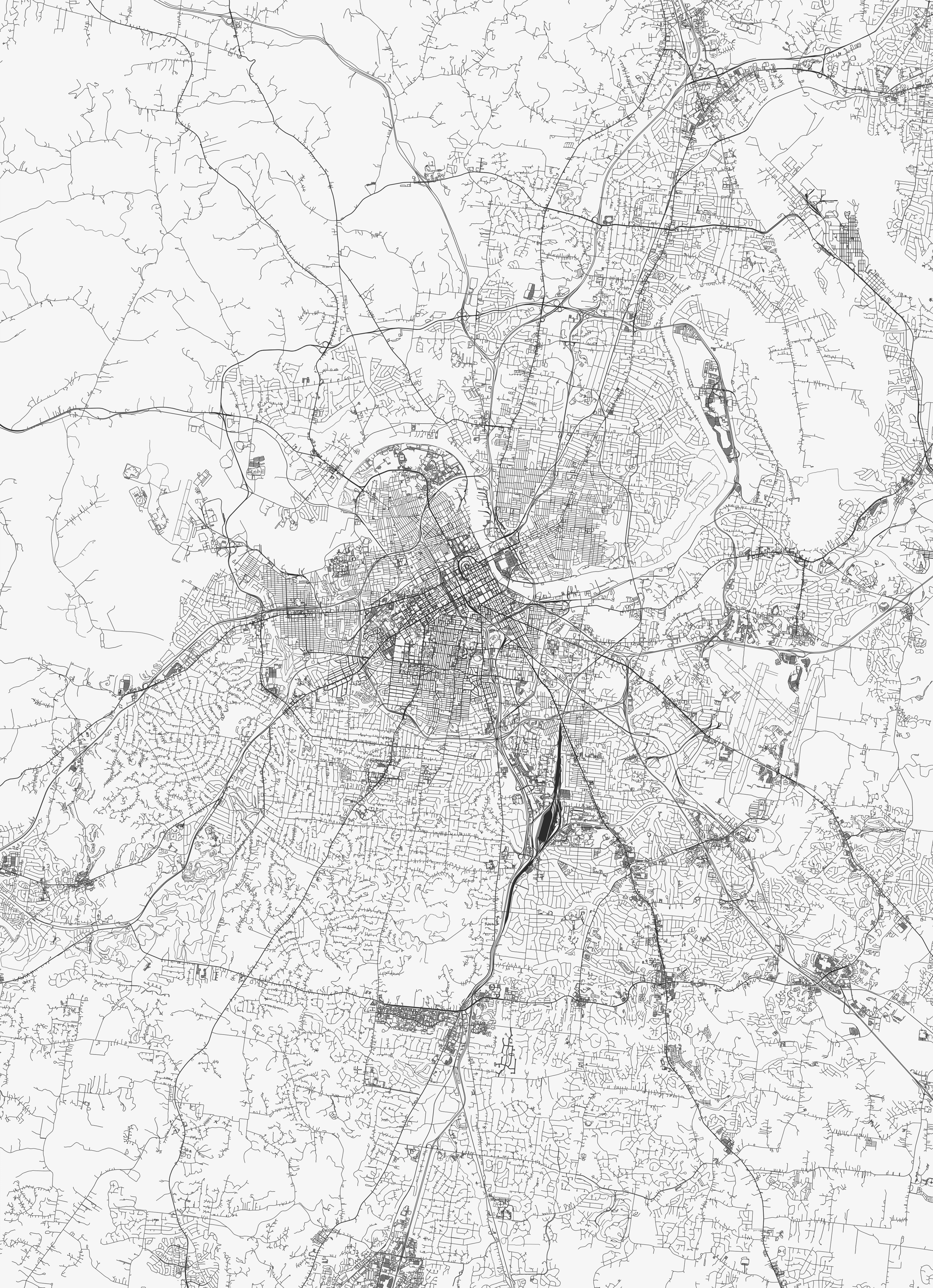 Nashville City Map