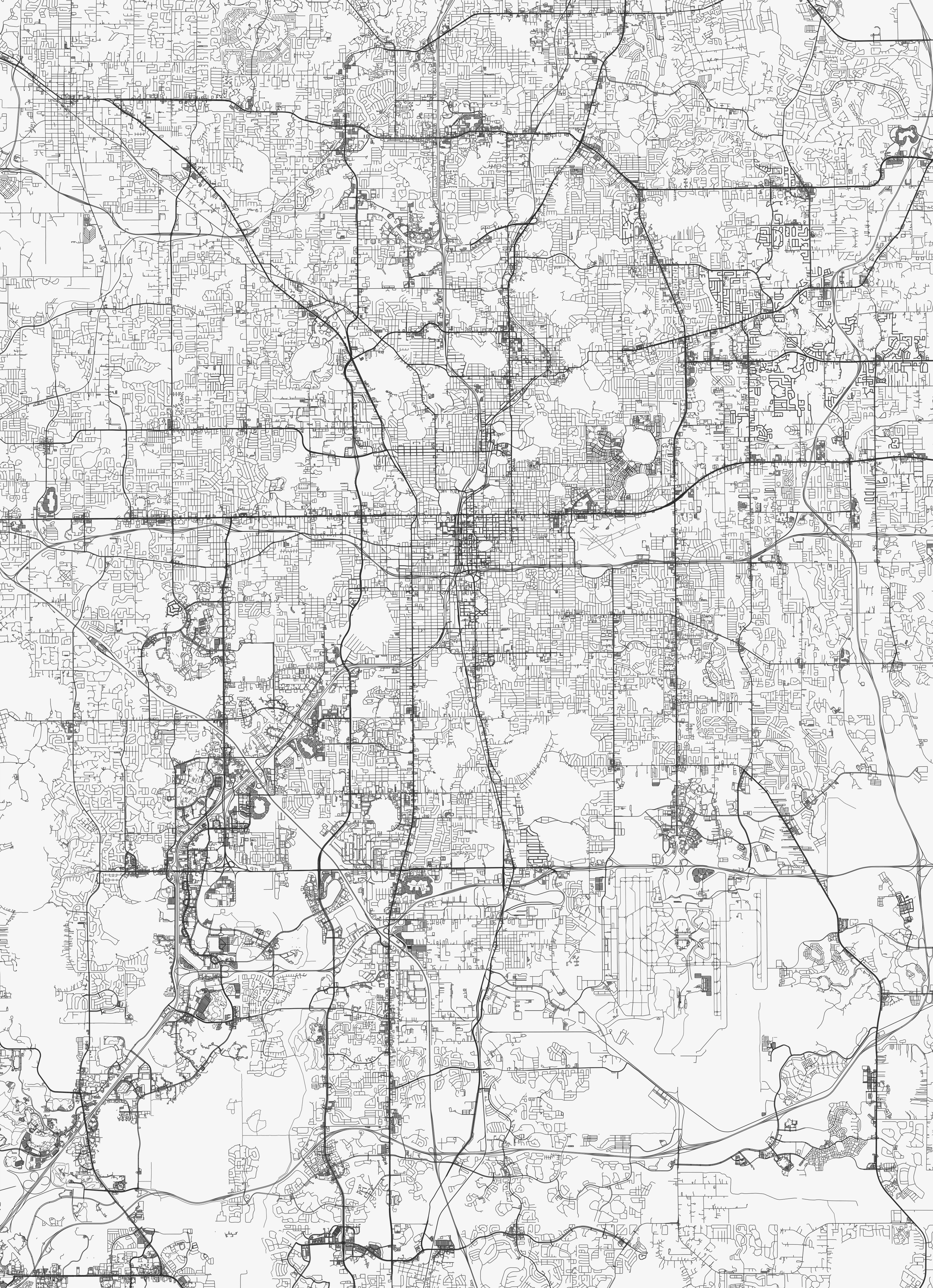 Orlando City Map