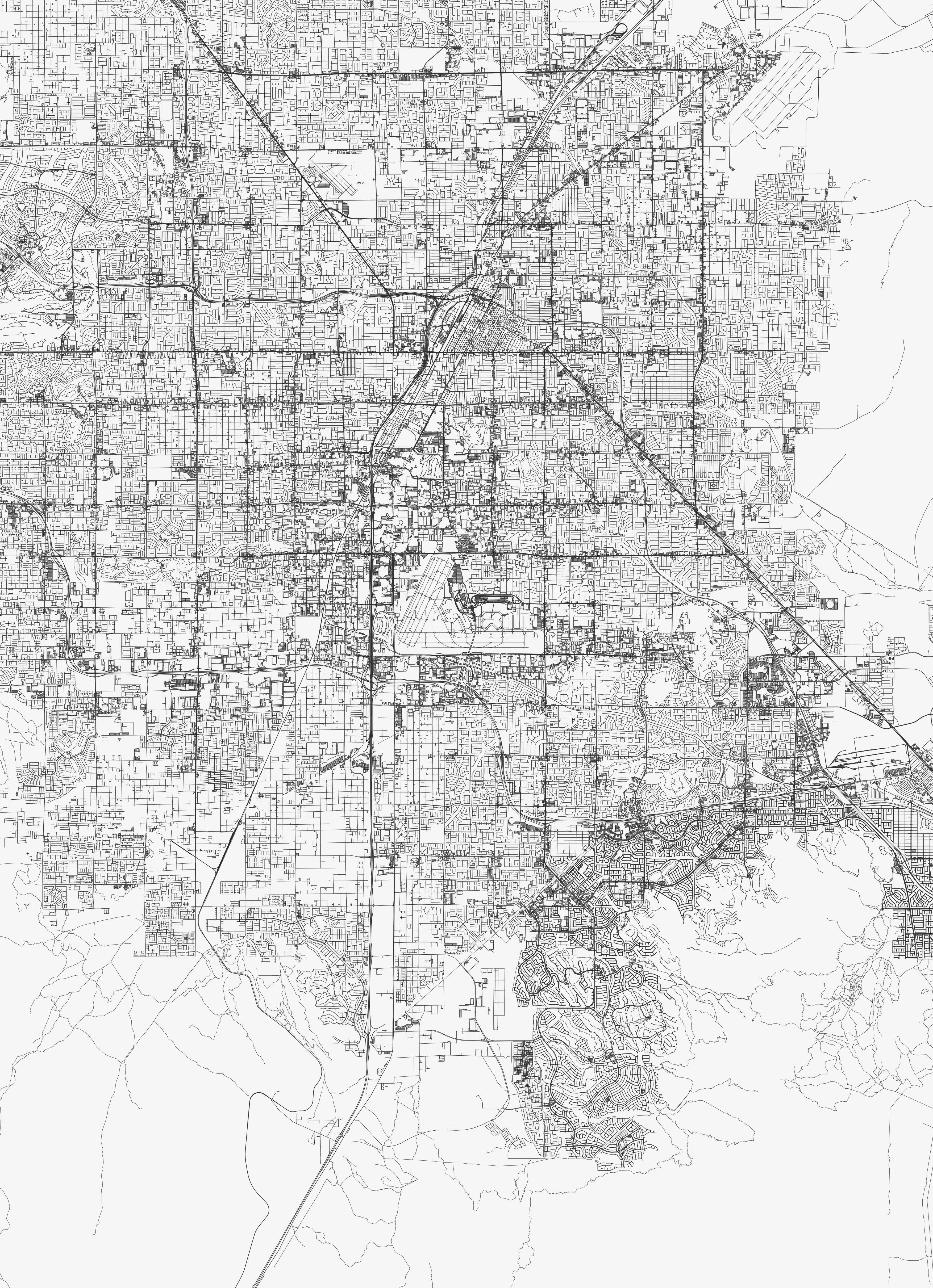 Paradise City Map