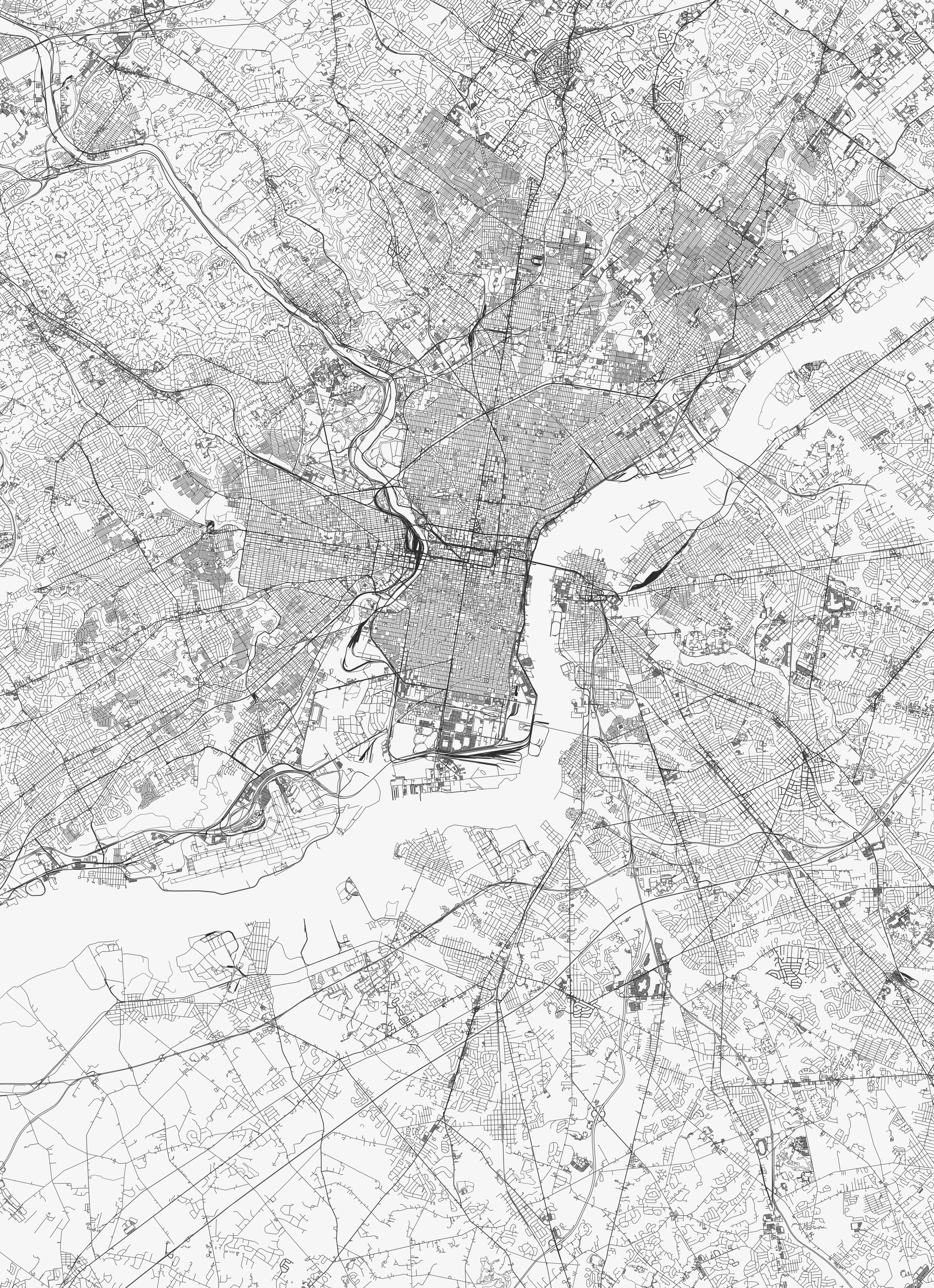 Philadelphia City Map