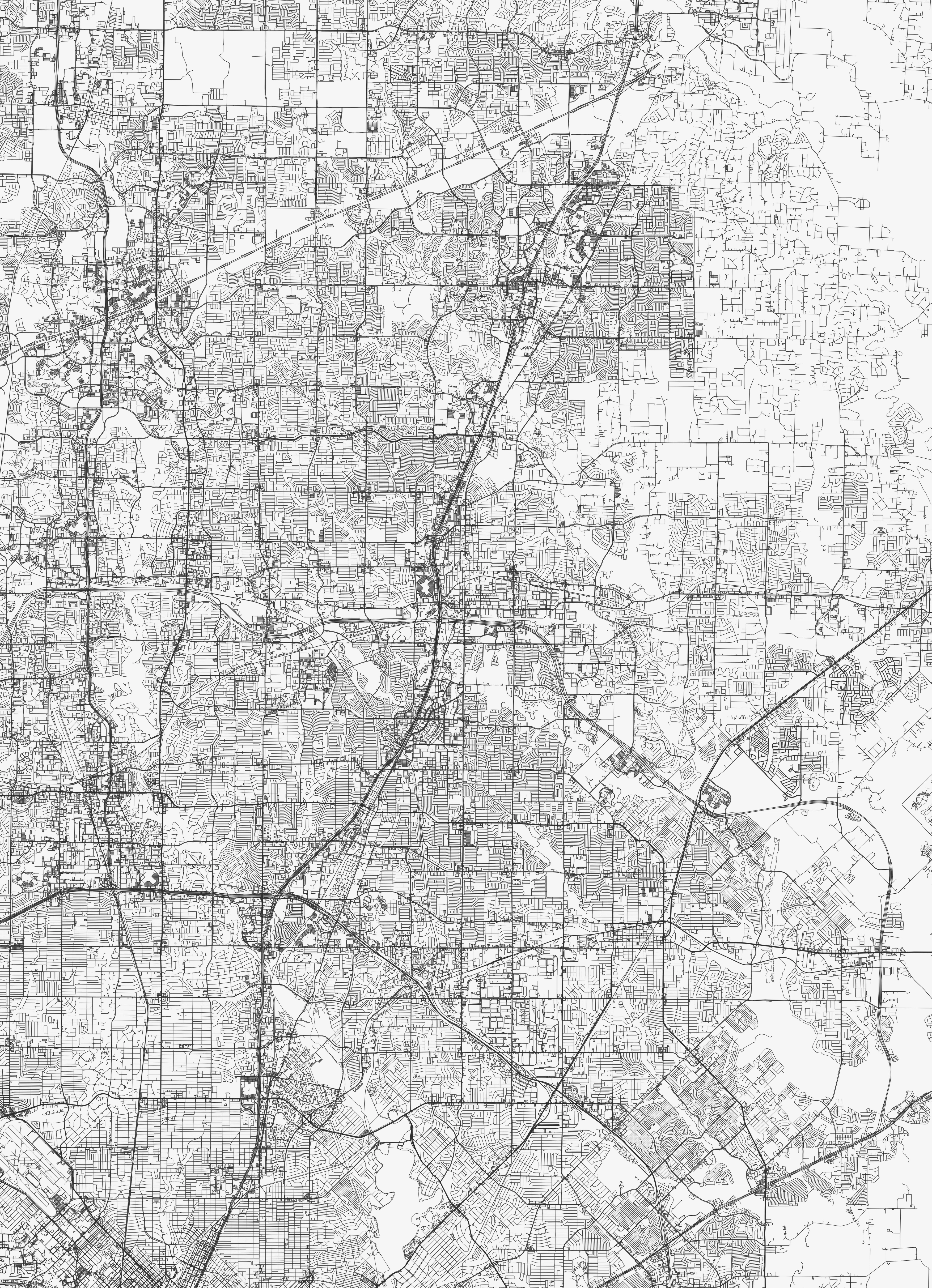 Plano City Map