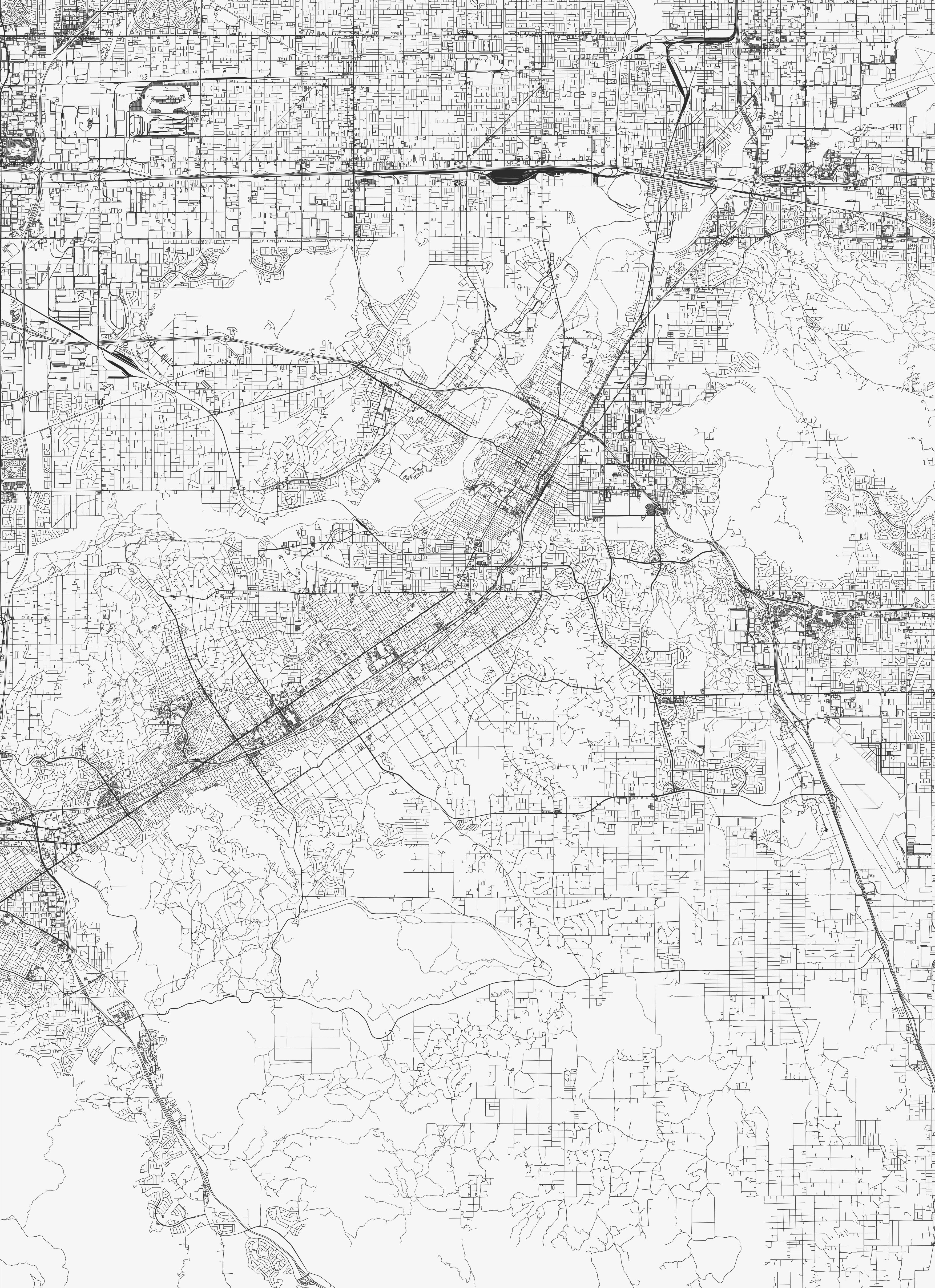 Riverside City Map