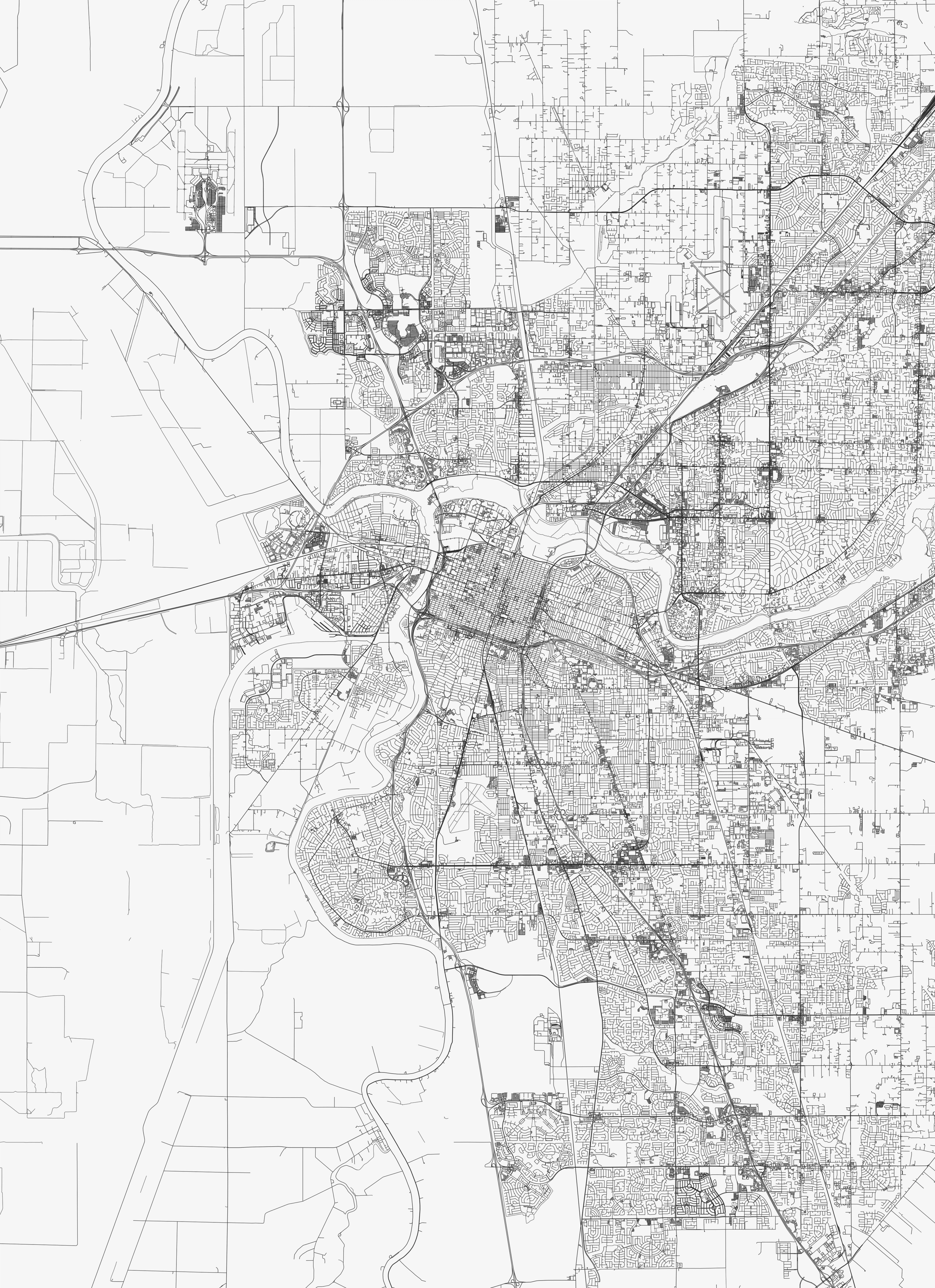 Sacramento City Map