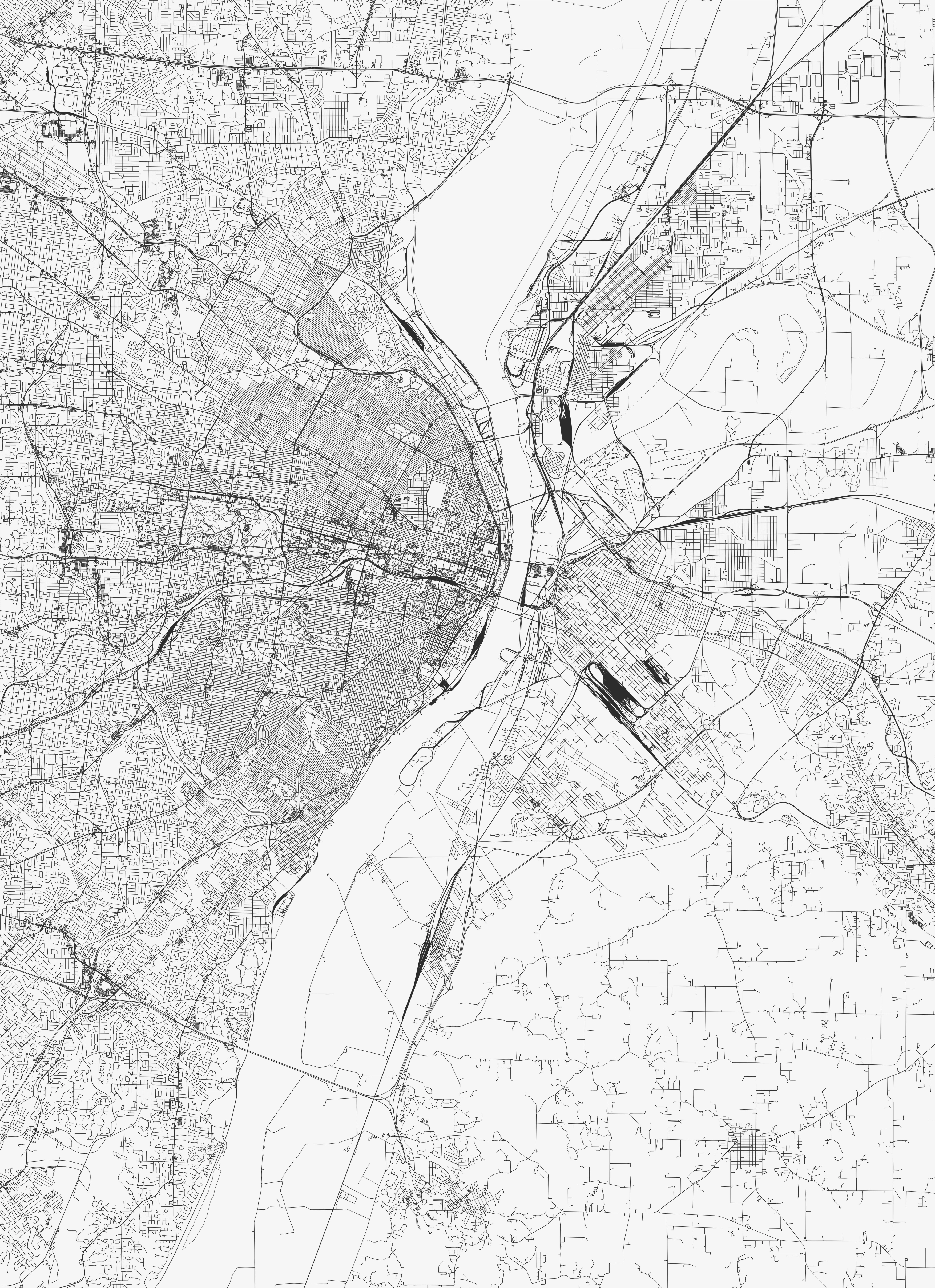 SaintLouis City Map