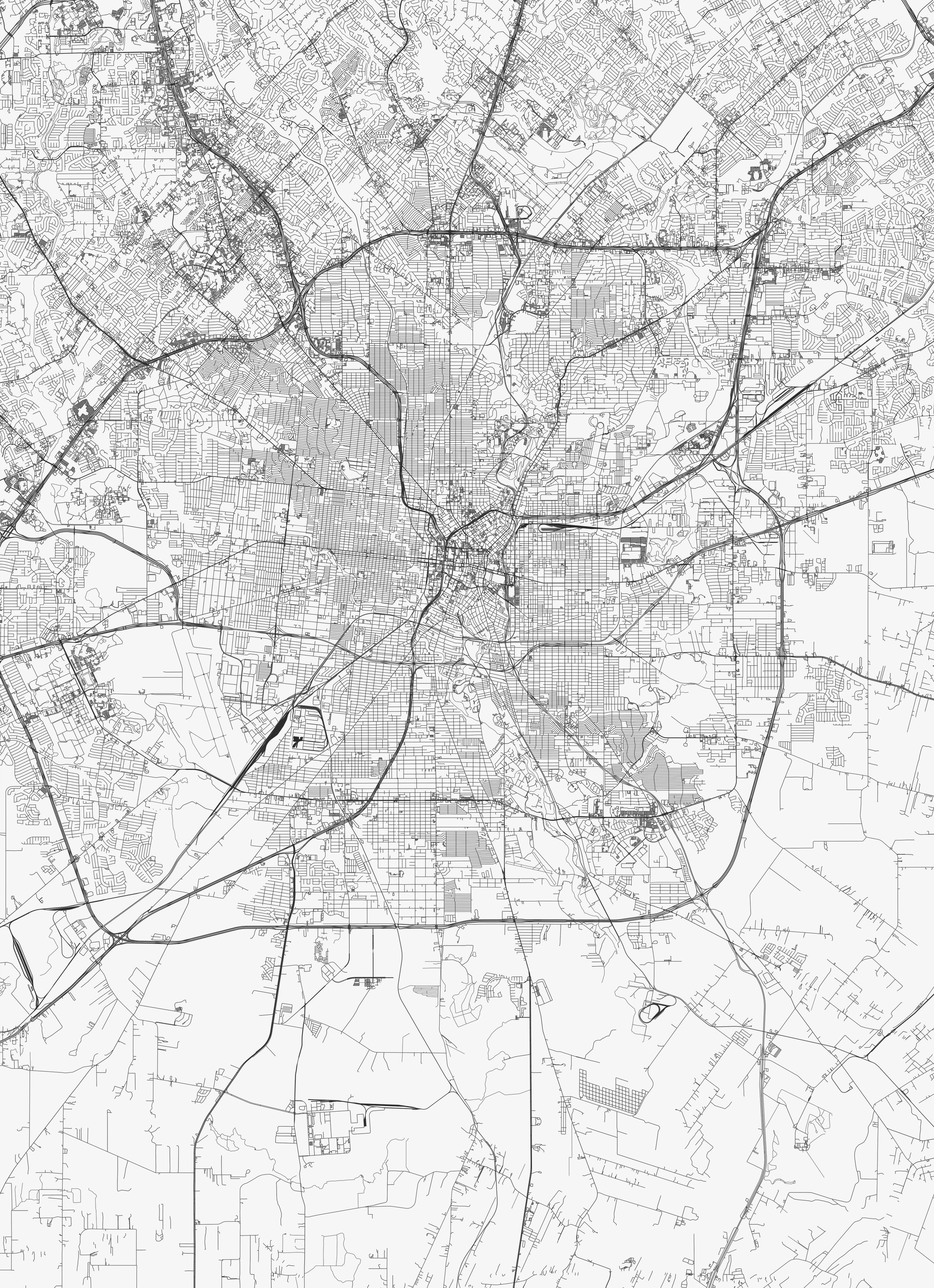 SanAntonio City Map