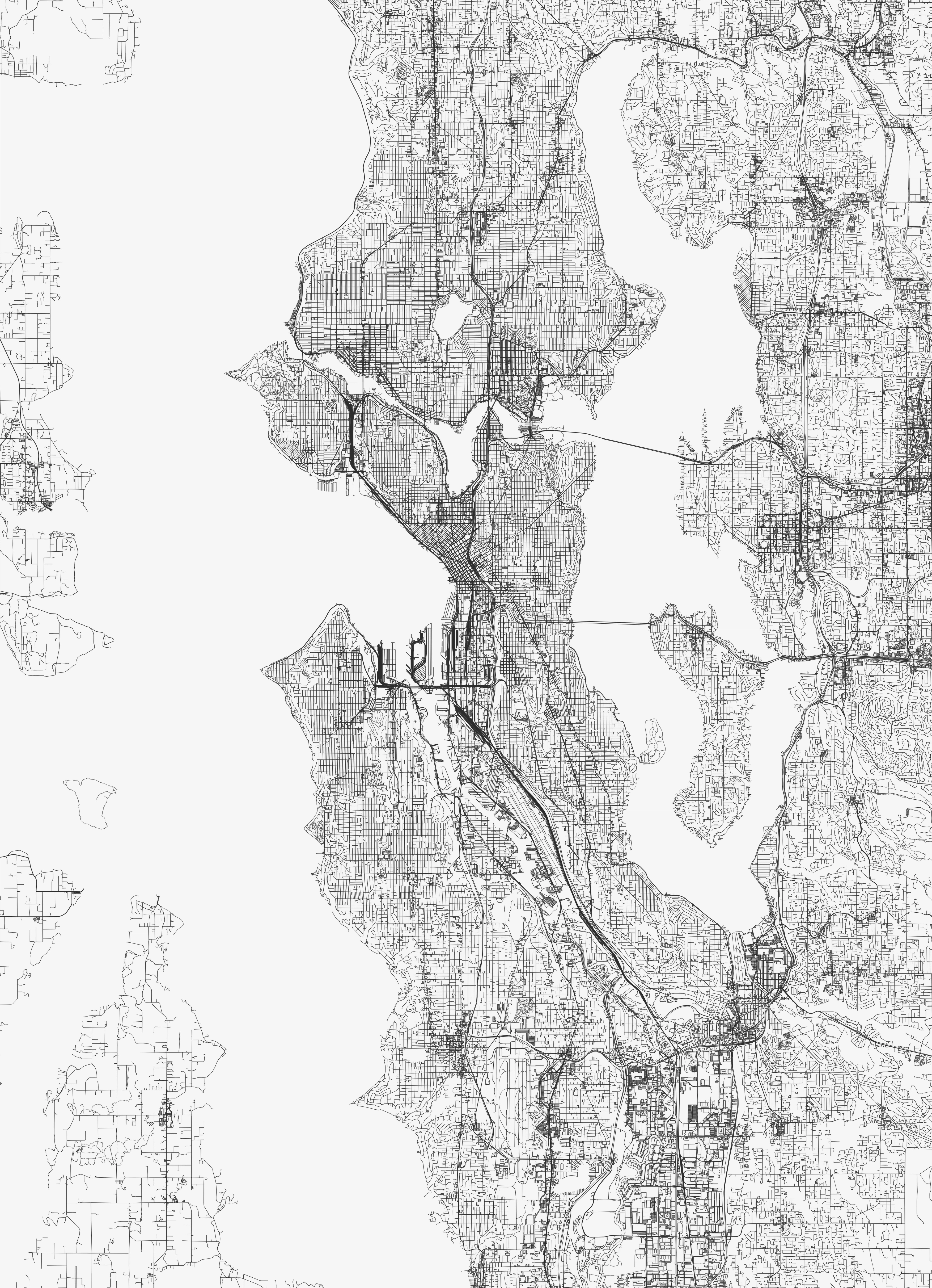 Seattle City Map
