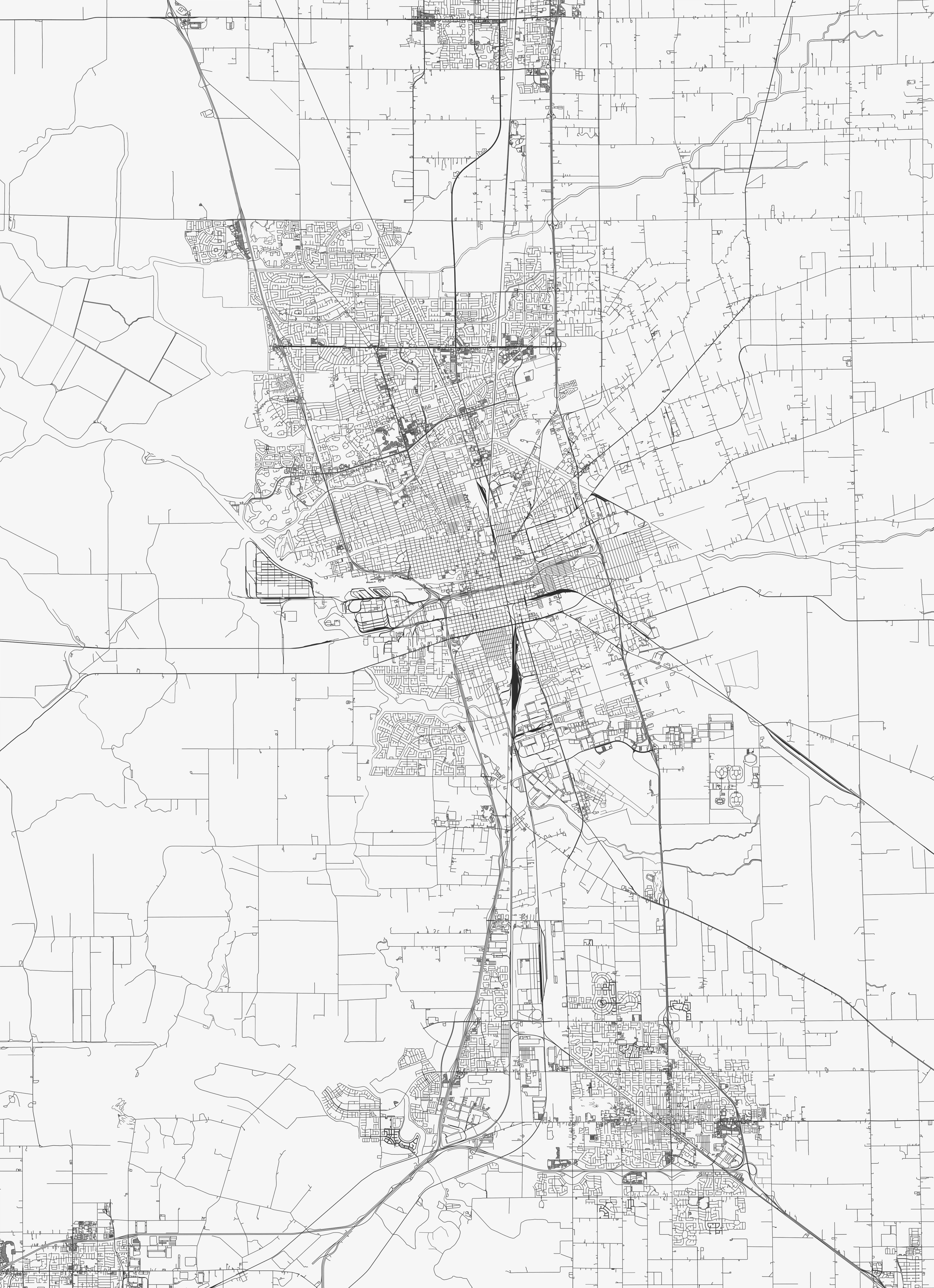 Stockton City Map