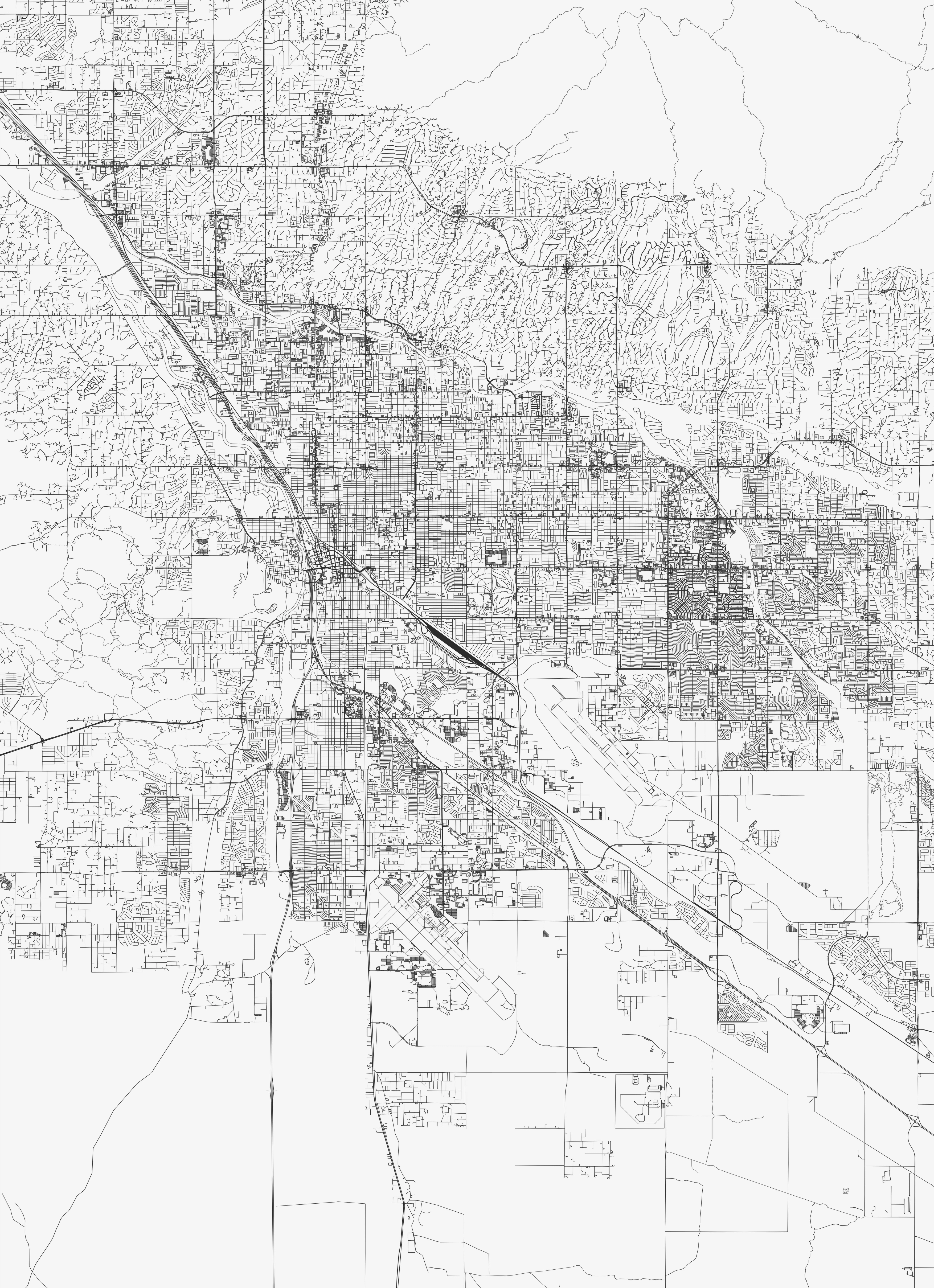 Tucson City Map