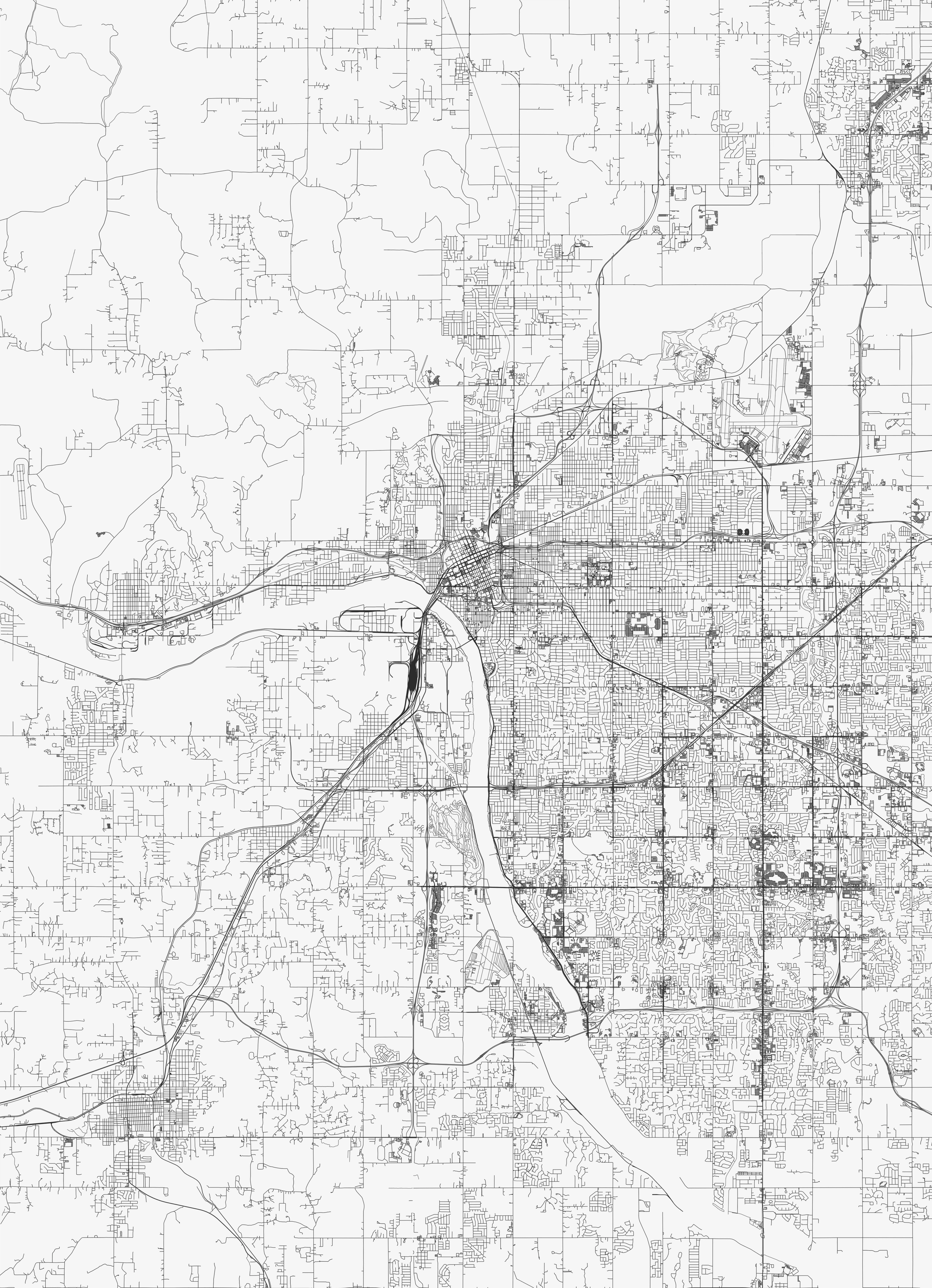 Tulsa City Map