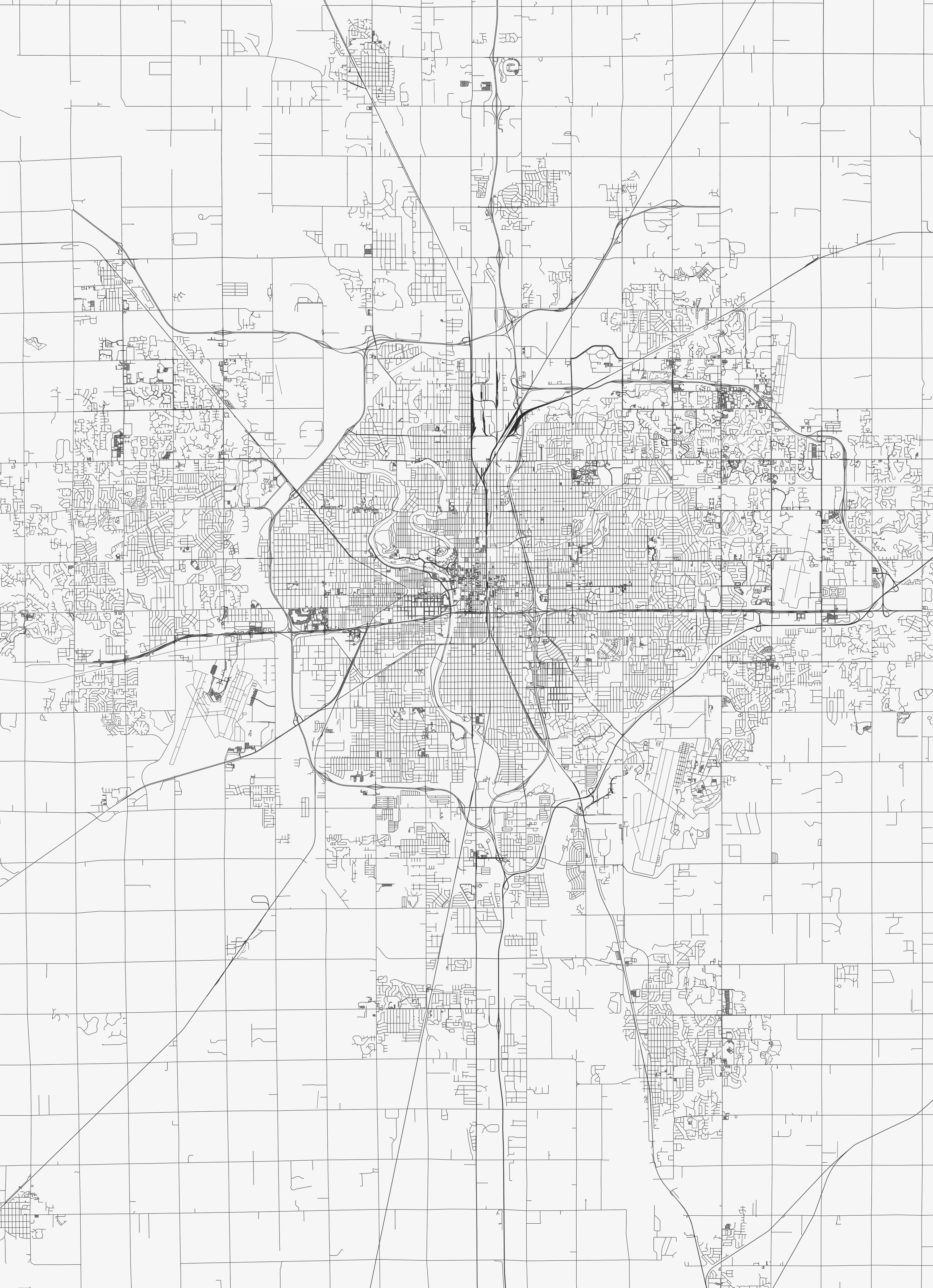 Wichita City Map