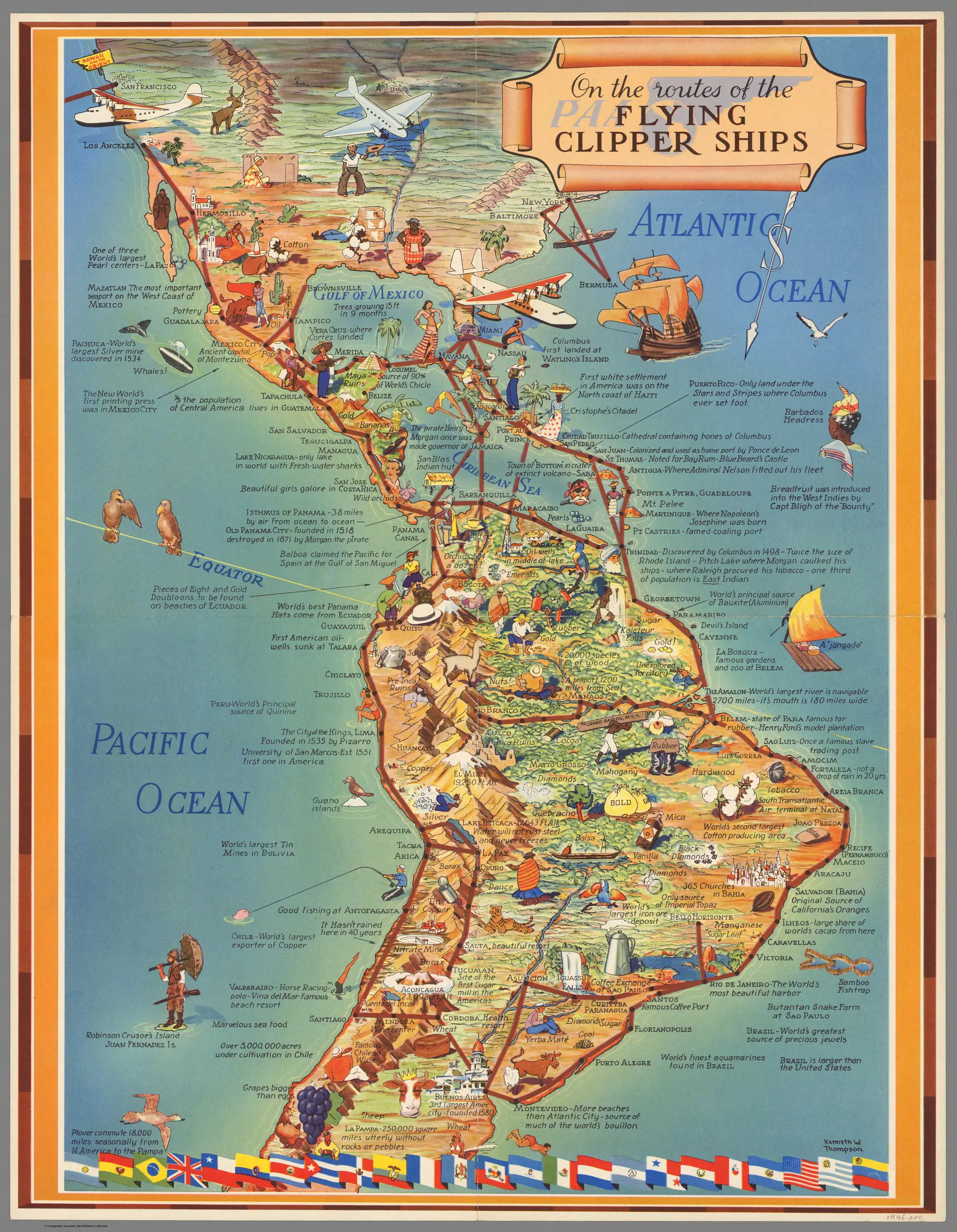 Vintage British District Map