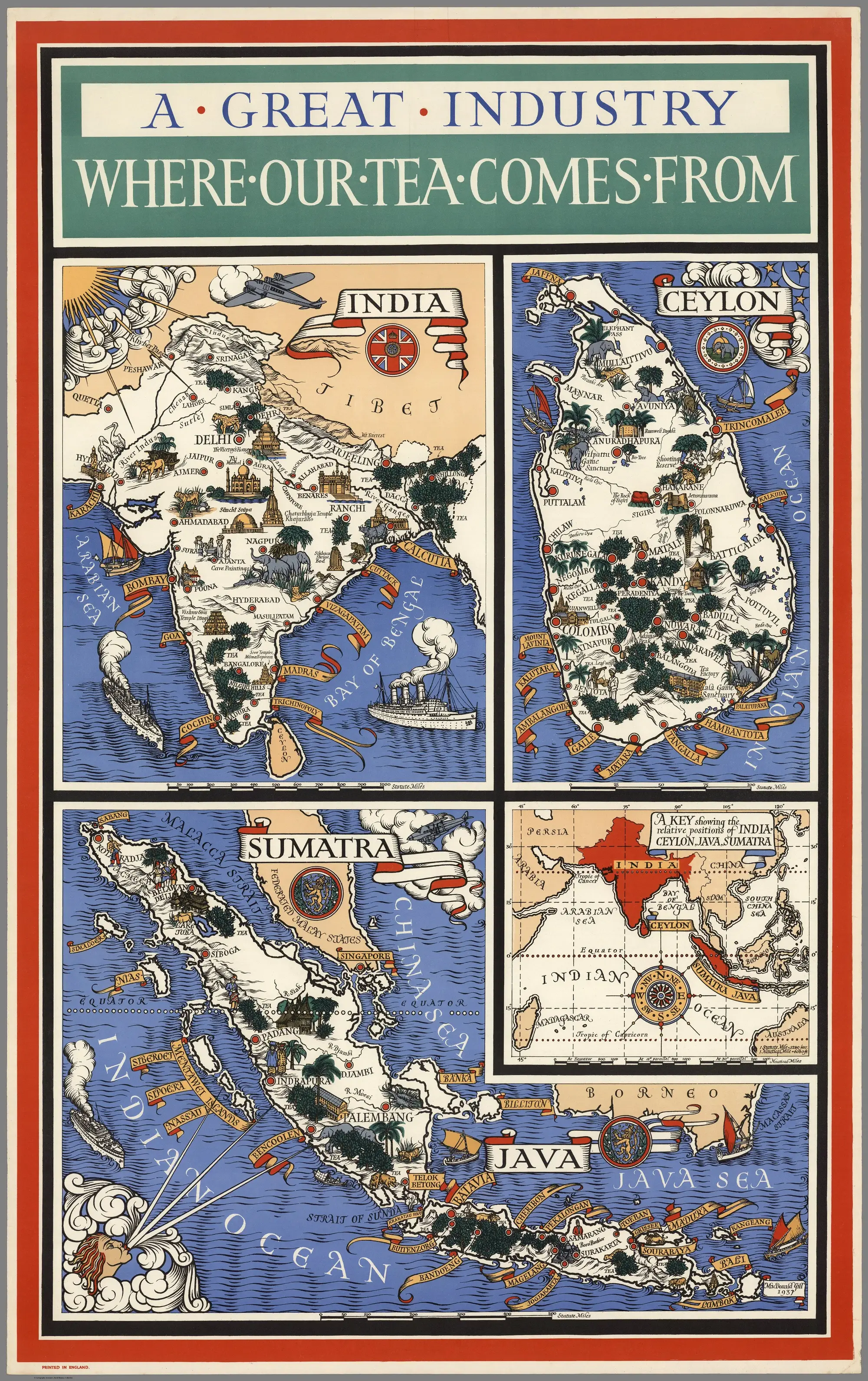 Historical Celestial Expedition Map